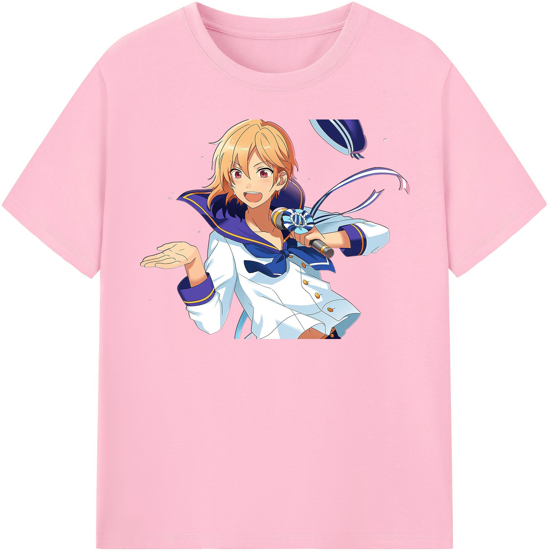 （画像用） あんさんぶるスターズ! Ensemble Stars 綿100％半袖Tシャツ（フロントプリント）