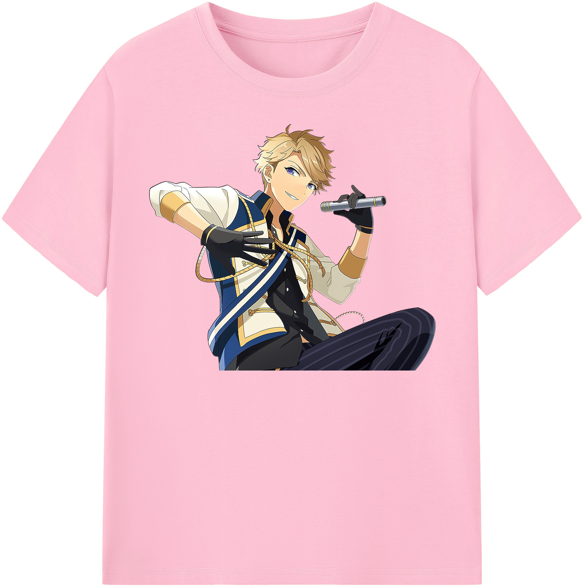 （画像用） あんさんぶるスターズ! Ensemble Stars 綿100％半袖Tシャツ（フロントプリント）
