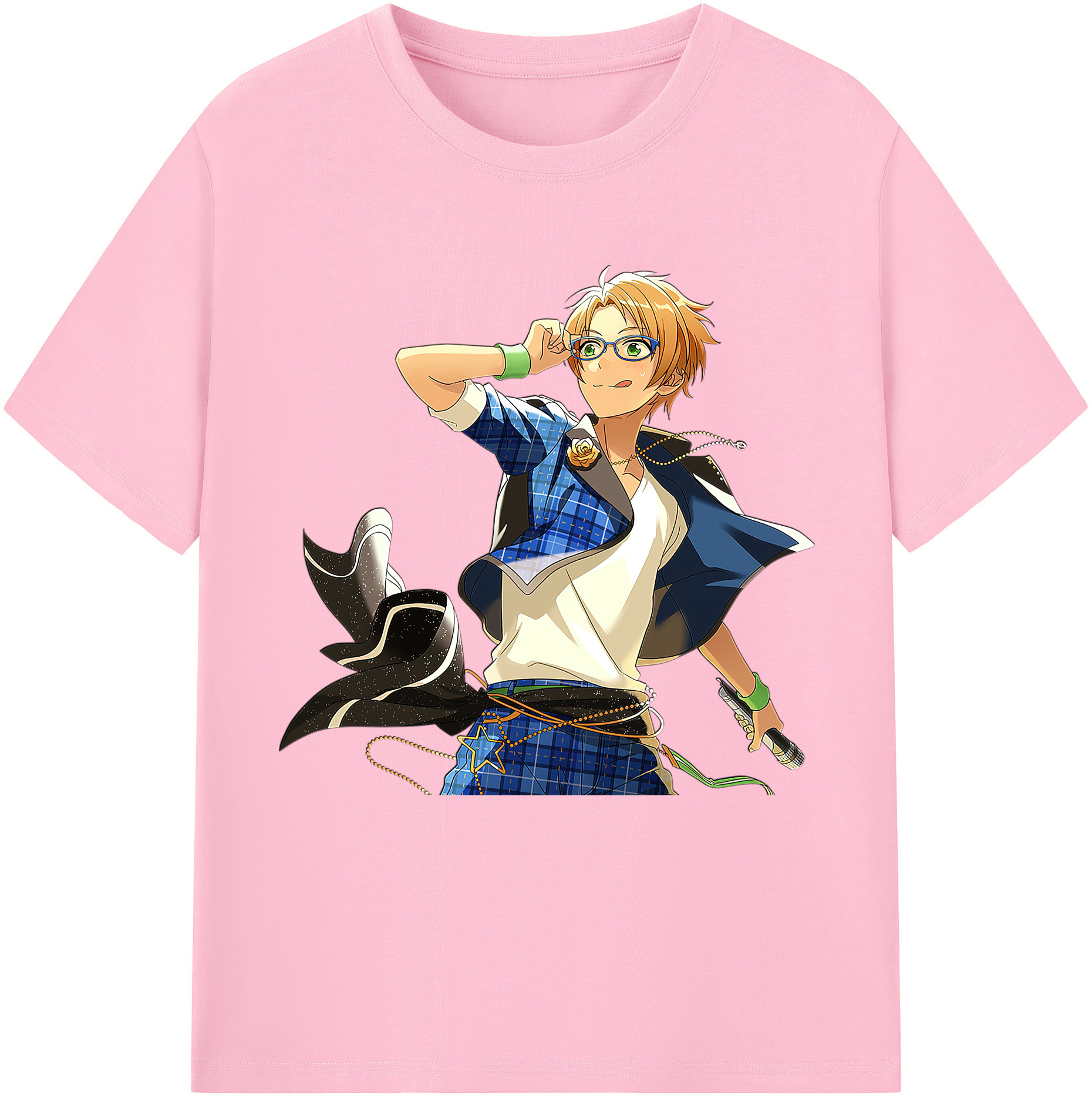 （画像用） あんさんぶるスターズ! Ensemble Stars 綿100％半袖Tシャツ（フロントプリント）