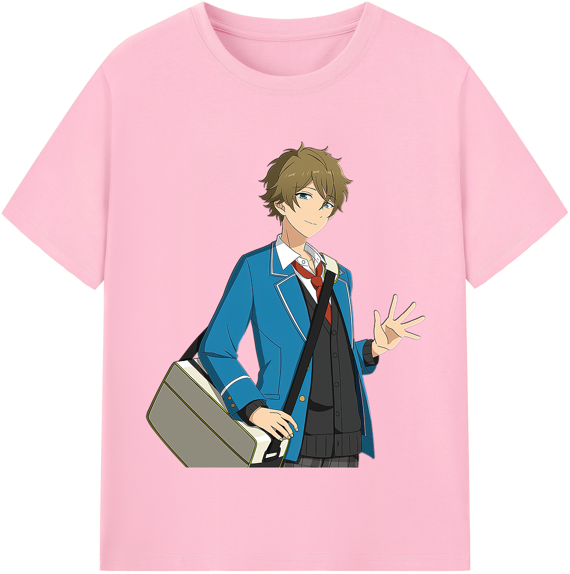 （画像用） あんさんぶるスターズ! Ensemble Stars 綿100％半袖Tシャツ（フロントプリント）