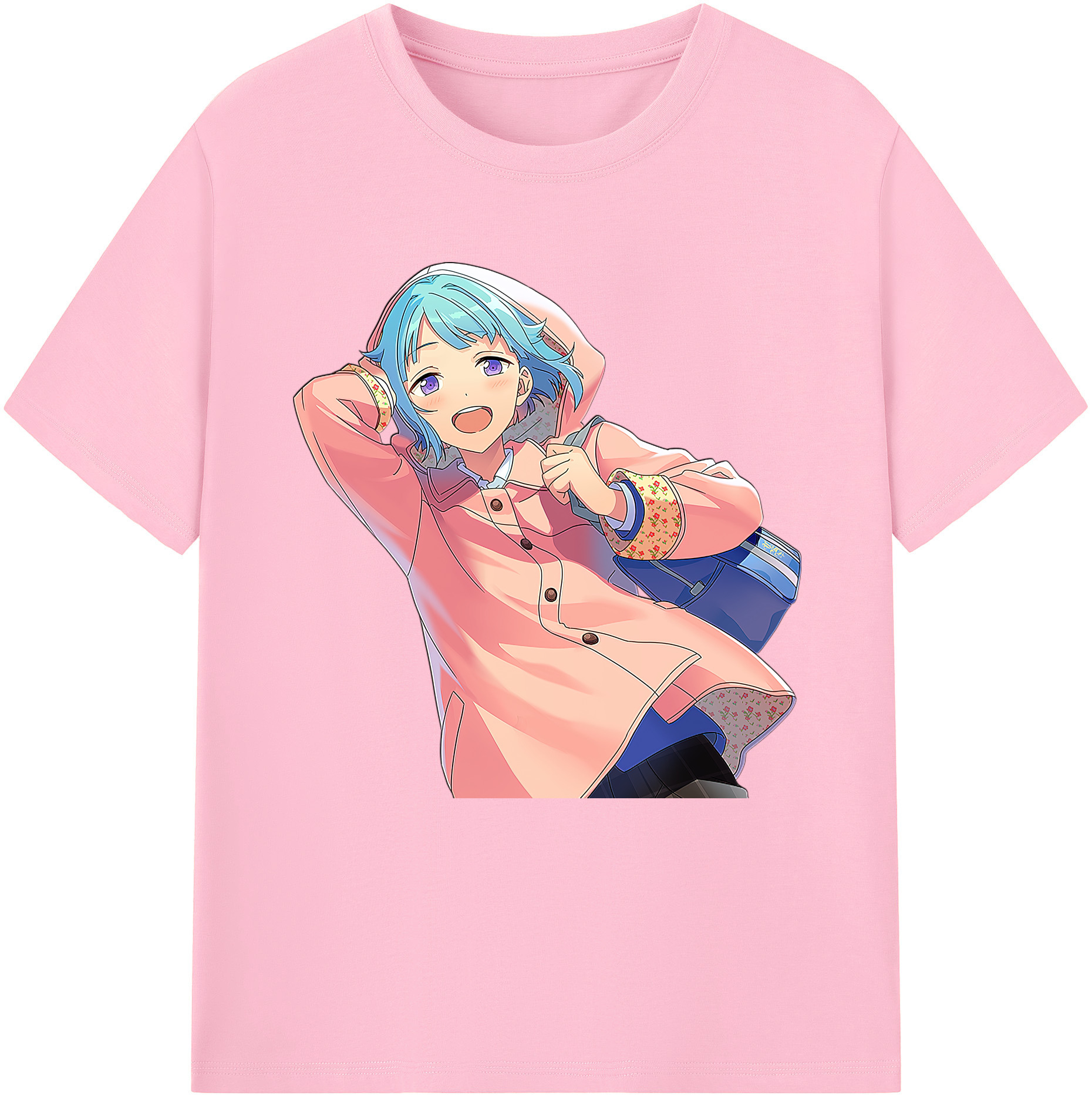 （画像用） あんさんぶるスターズ! Ensemble Stars 綿100％半袖Tシャツ（フロントプリント）