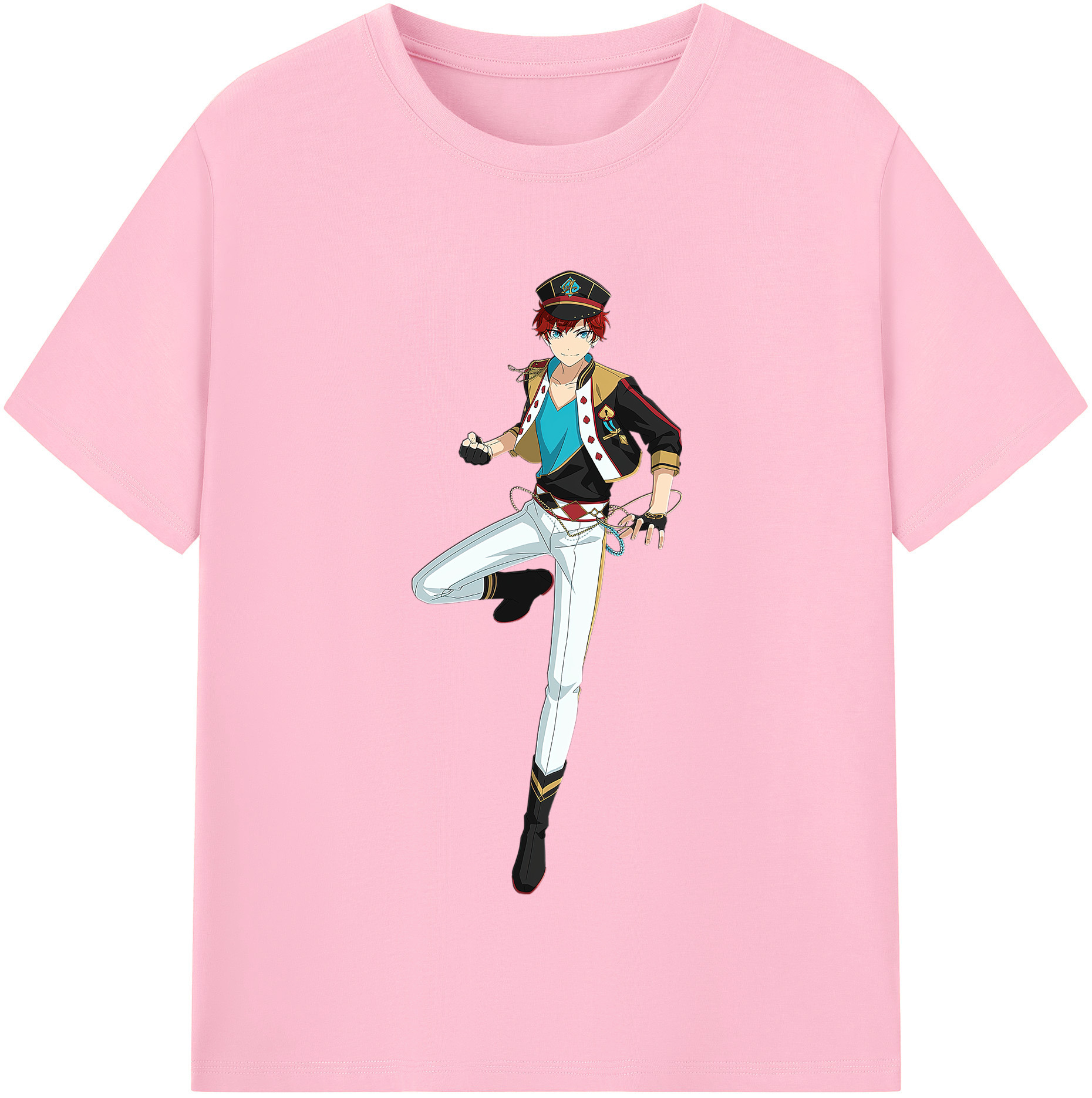 （画像用） あんさんぶるスターズ! Ensemble Stars 綿100％半袖Tシャツ（フロントプリント）
