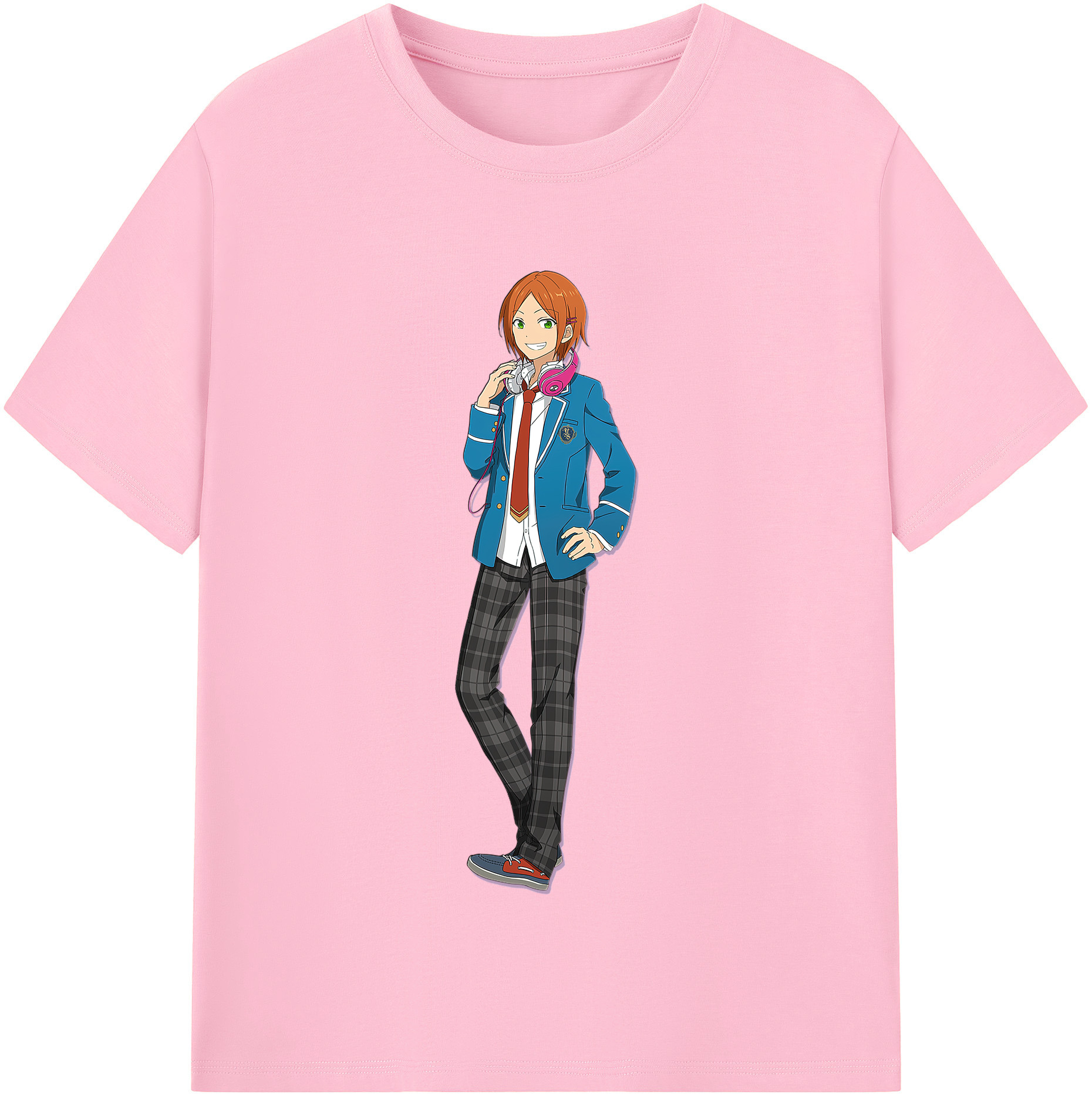 （画像用） あんさんぶるスターズ! Ensemble Stars 綿100％半袖Tシャツ（フロントプリント）