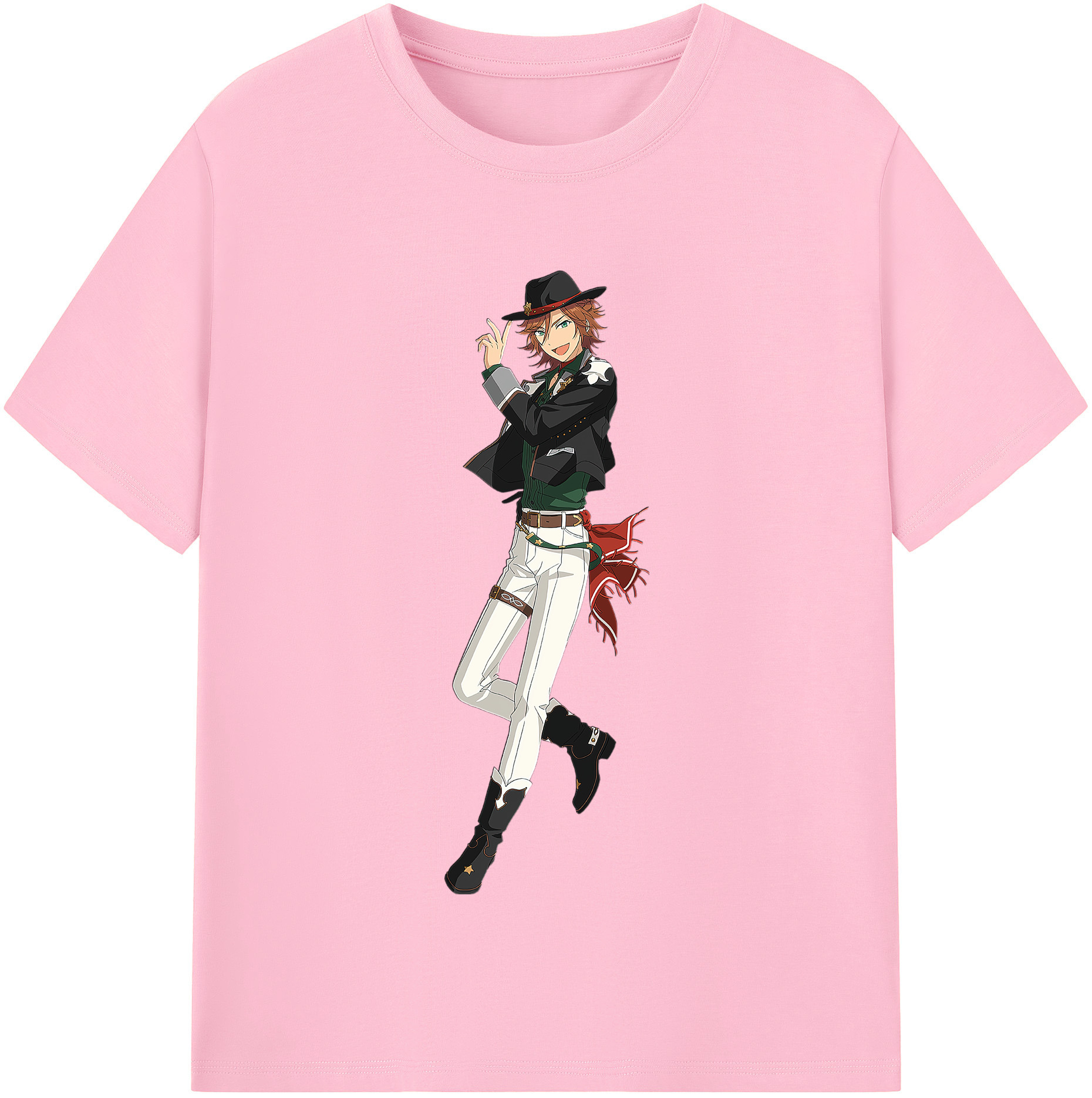 （画像用） あんさんぶるスターズ! Ensemble Stars 綿100％半袖Tシャツ（フロントプリント）
