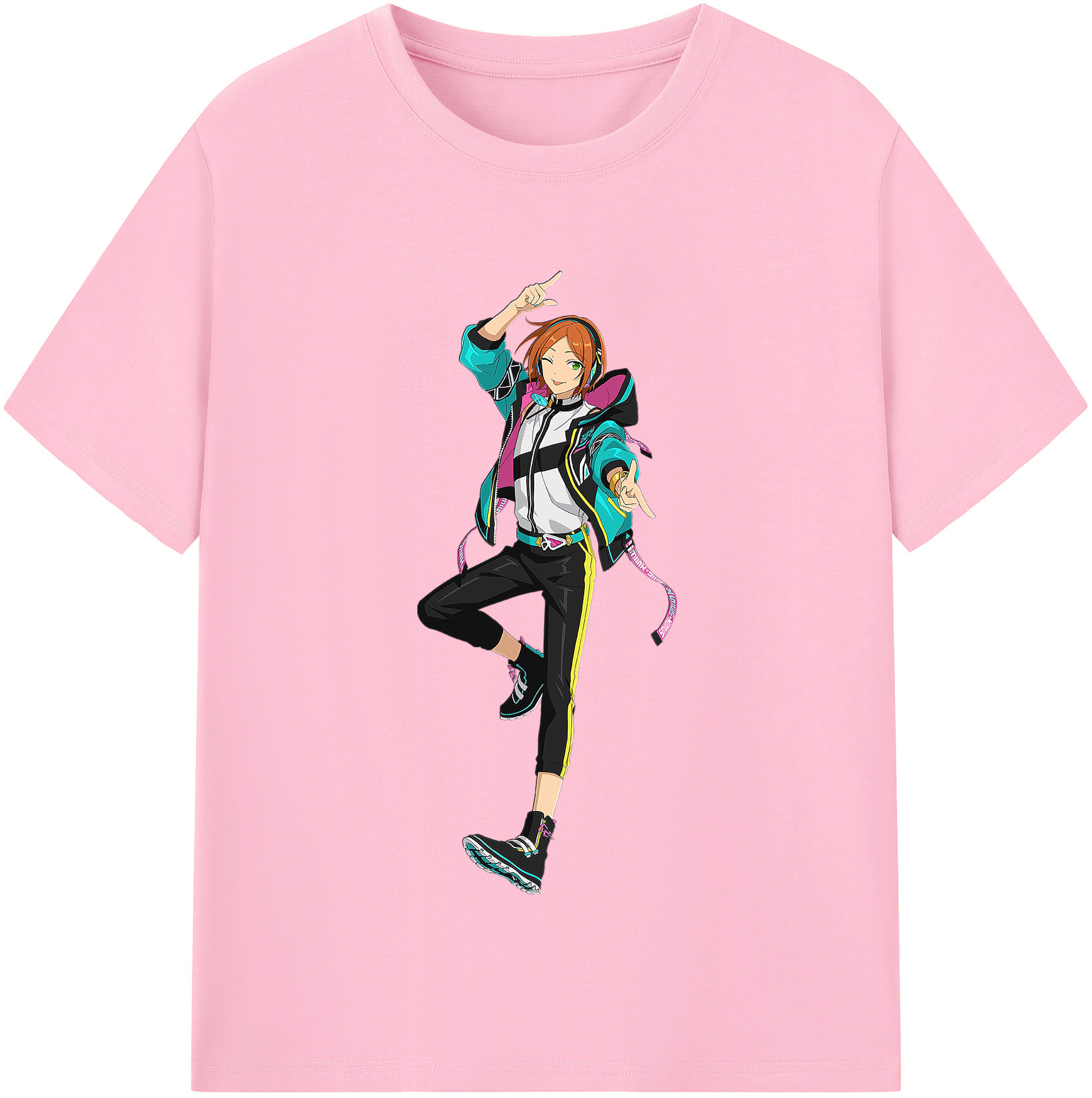 （画像用） あんさんぶるスターズ! Ensemble Stars 綿100％半袖Tシャツ（フロントプリント）
