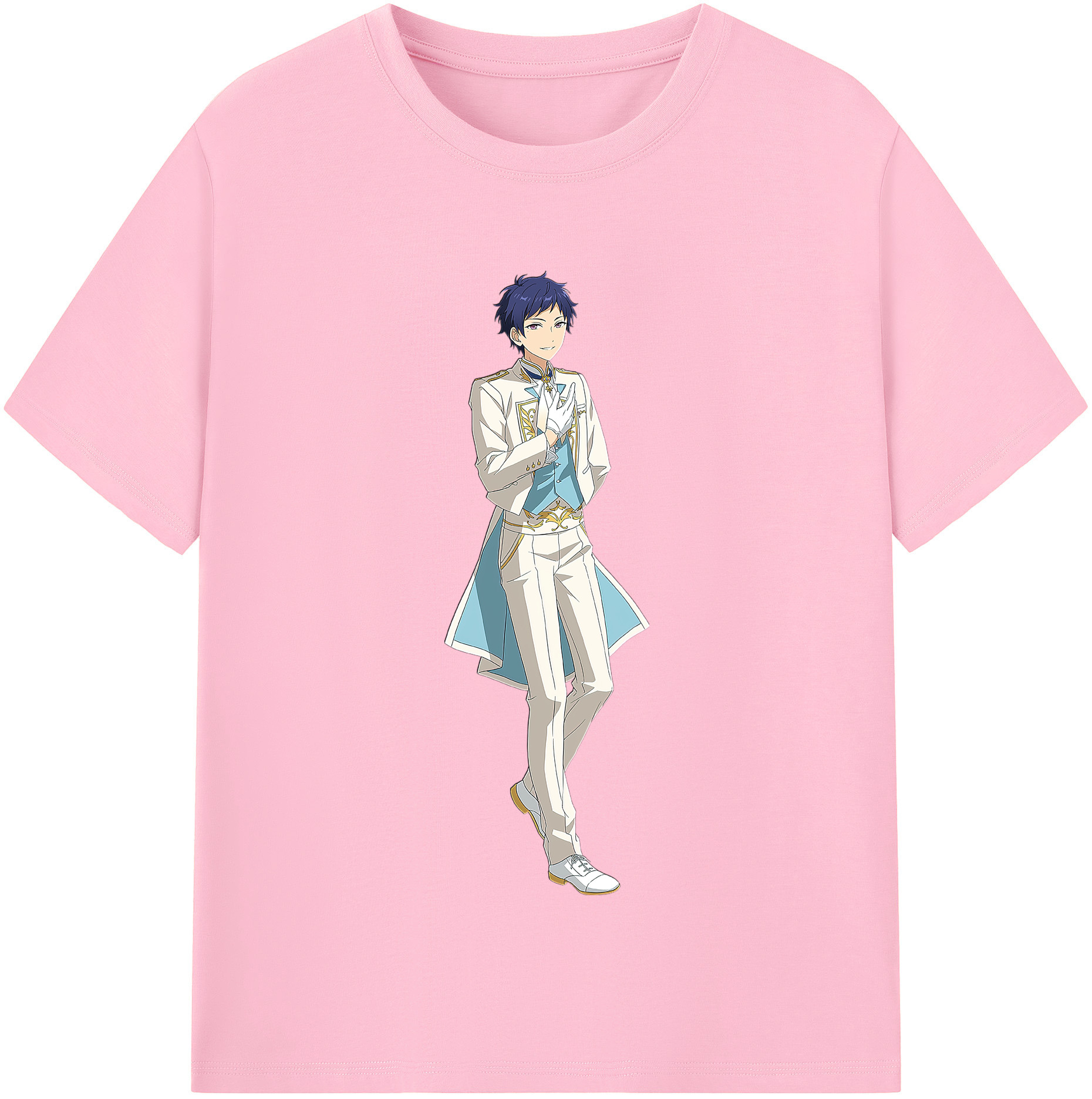 （画像用） あんさんぶるスターズ! Ensemble Stars 綿100％半袖Tシャツ（フロントプリント）