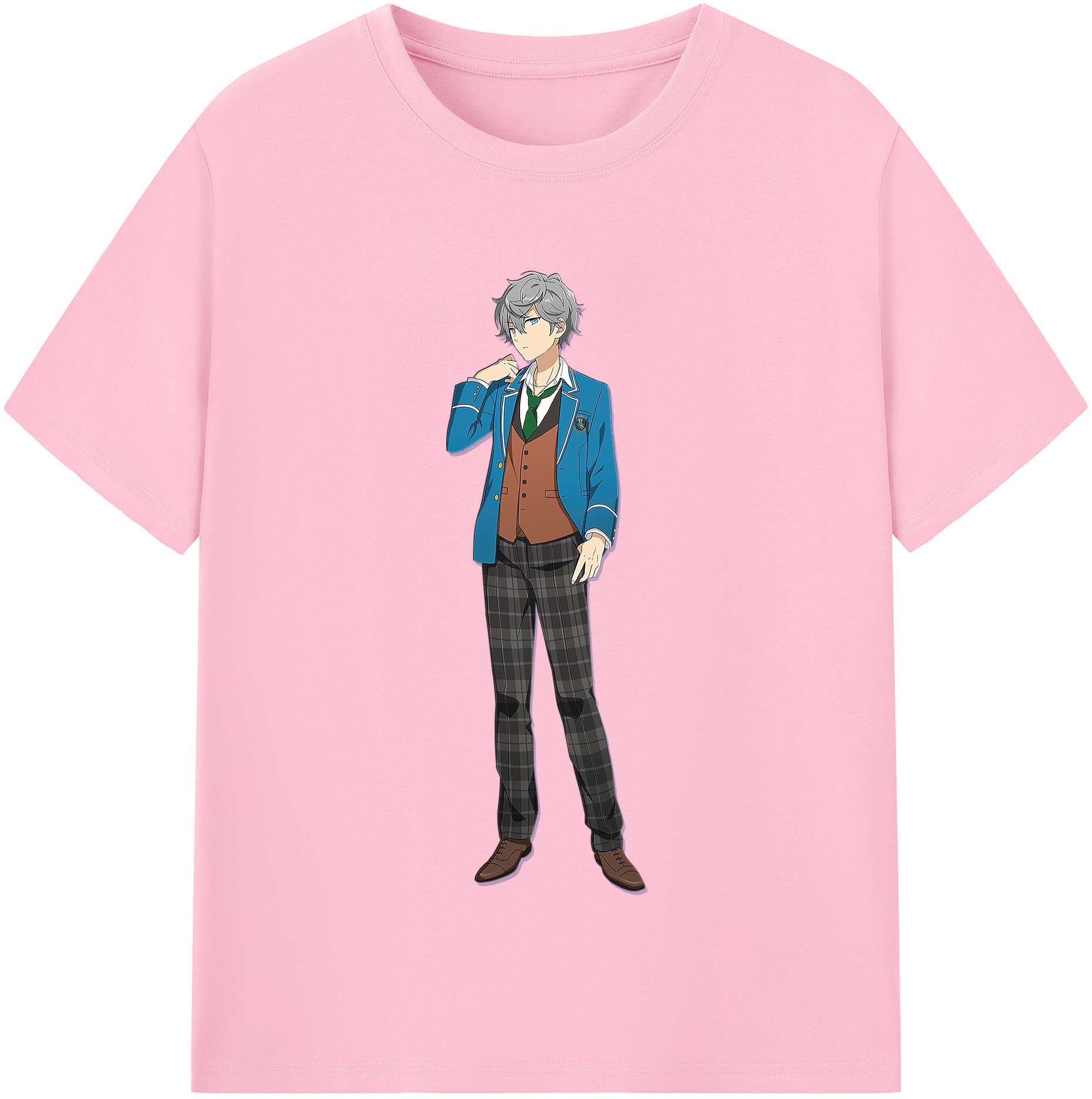 （画像用） あんさんぶるスターズ! Ensemble Stars 綿100％半袖Tシャツ（フロントプリント）