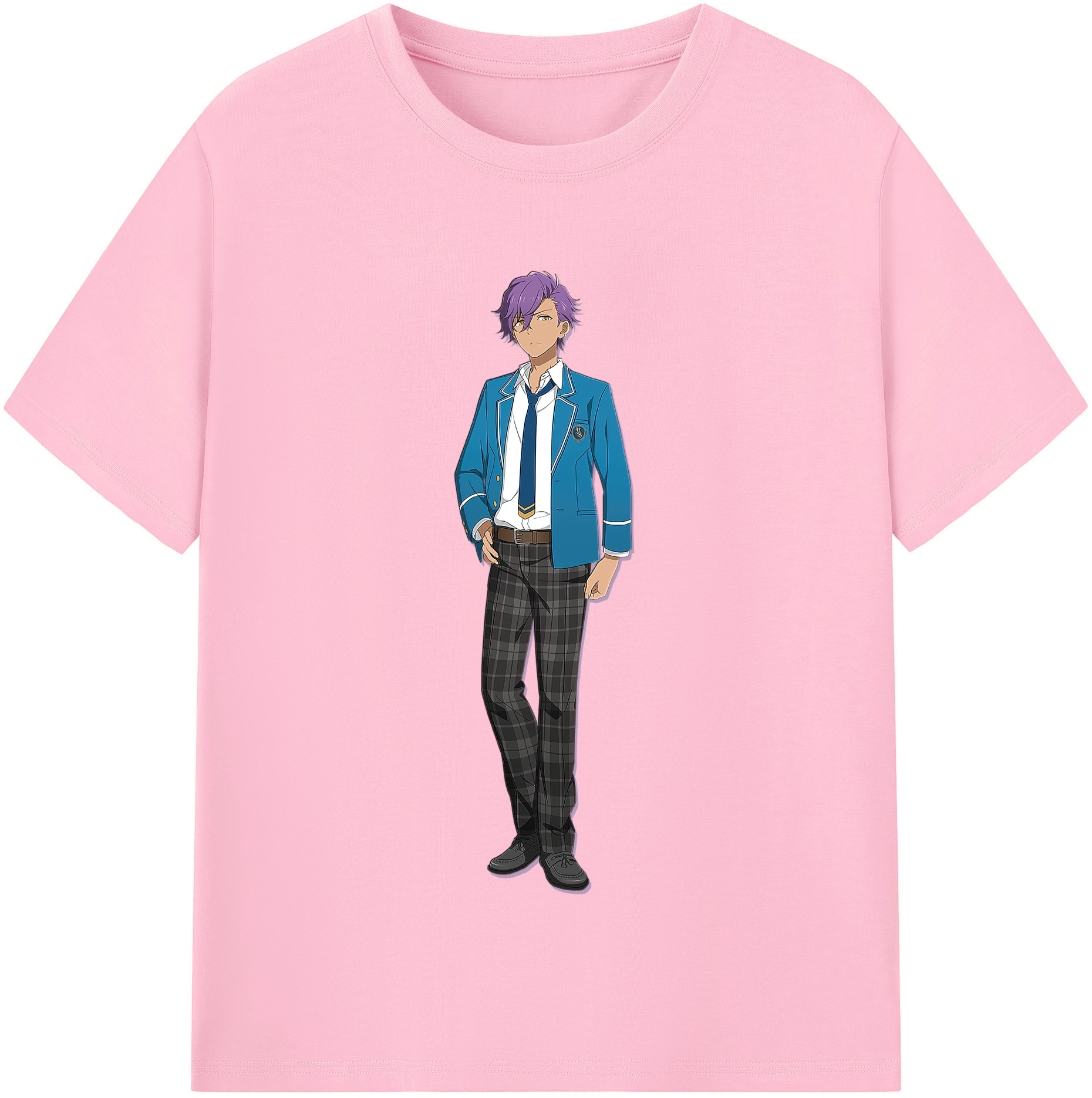 （画像用） あんさんぶるスターズ! Ensemble Stars 綿100％半袖Tシャツ（フロントプリント）
