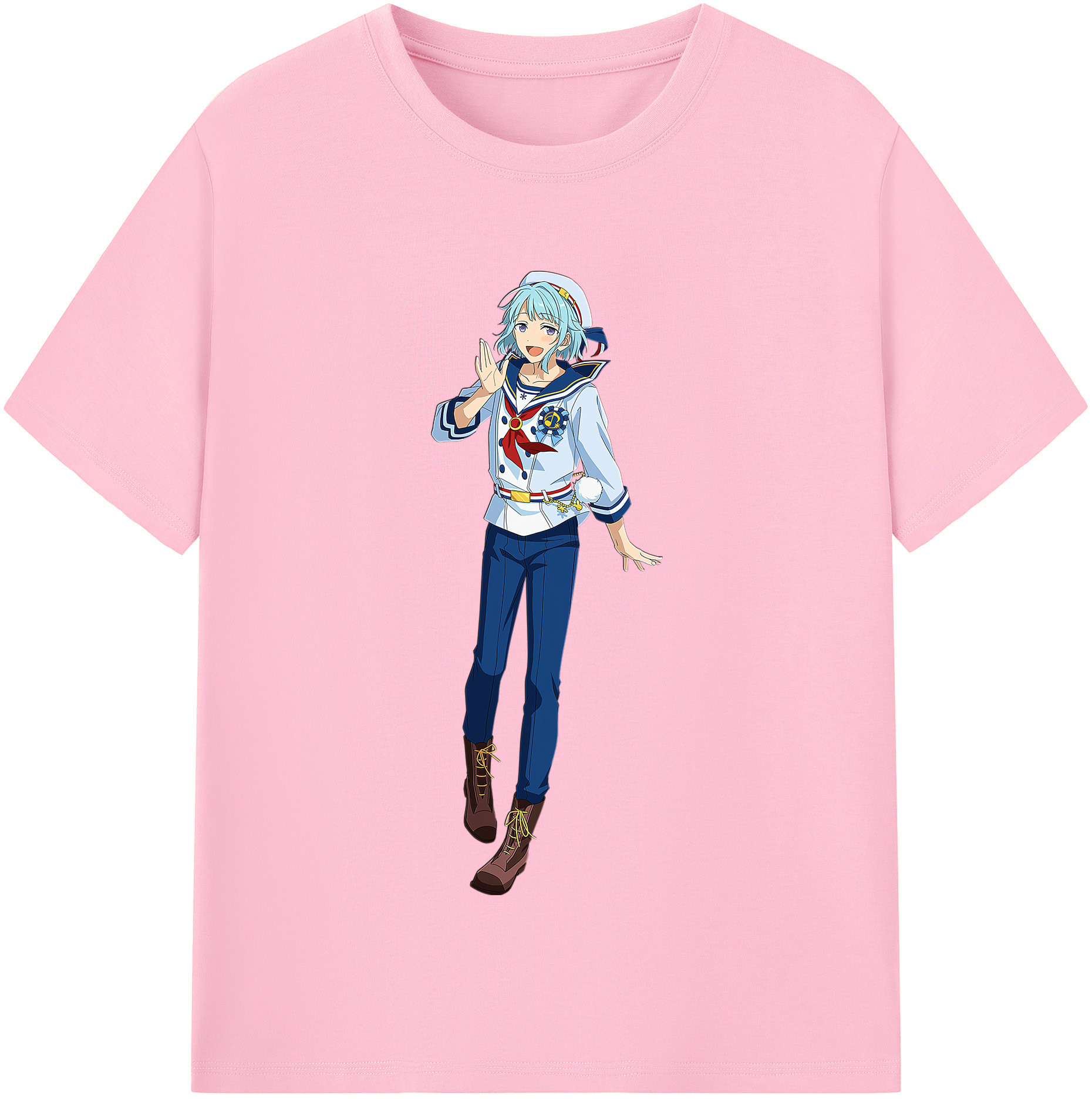 （画像用） あんさんぶるスターズ! Ensemble Stars 綿100％半袖Tシャツ（フロントプリント）