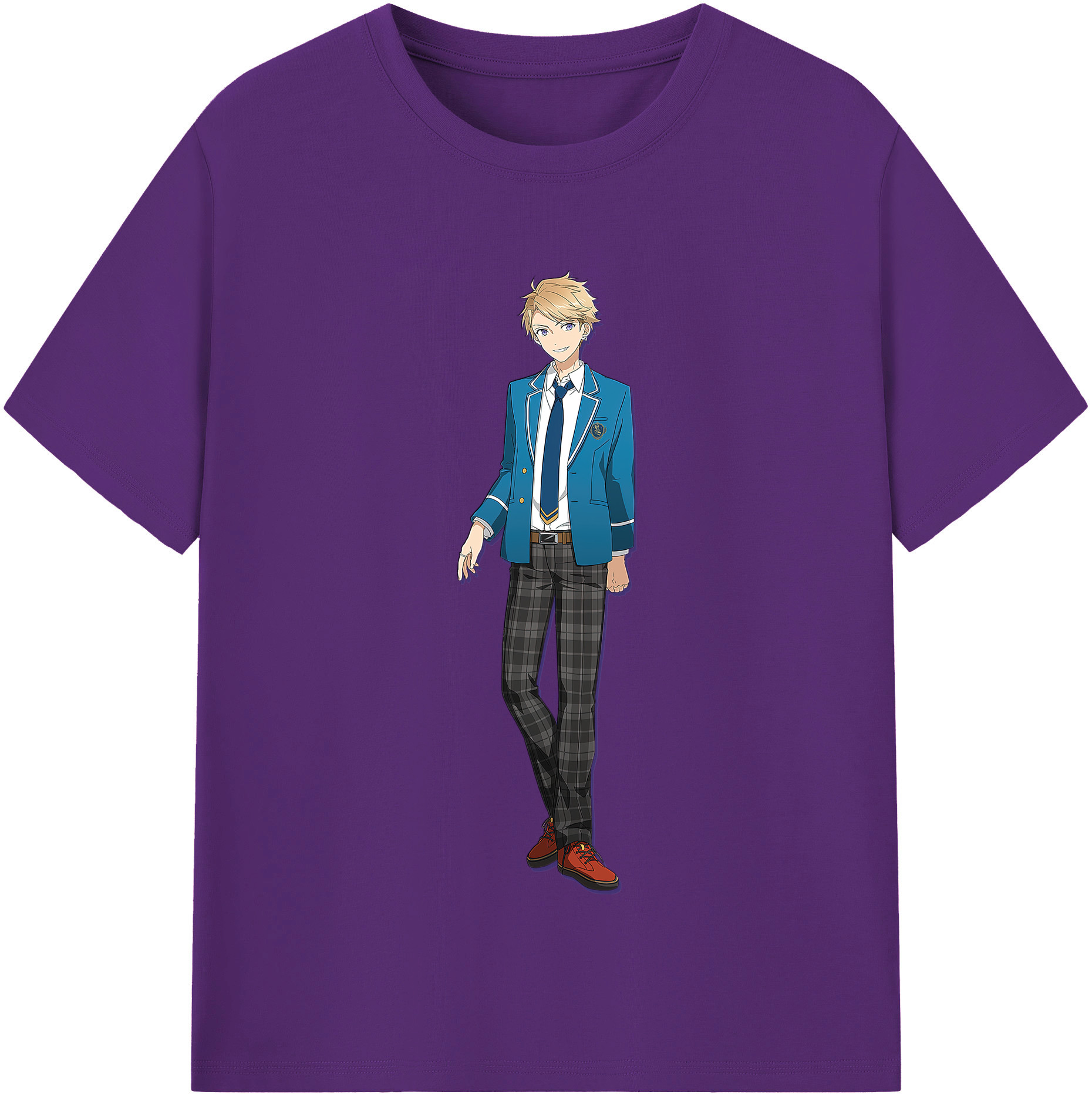 （画像用） あんさんぶるスターズ! Ensemble Stars 綿100％半袖Tシャツ（フロントプリント）