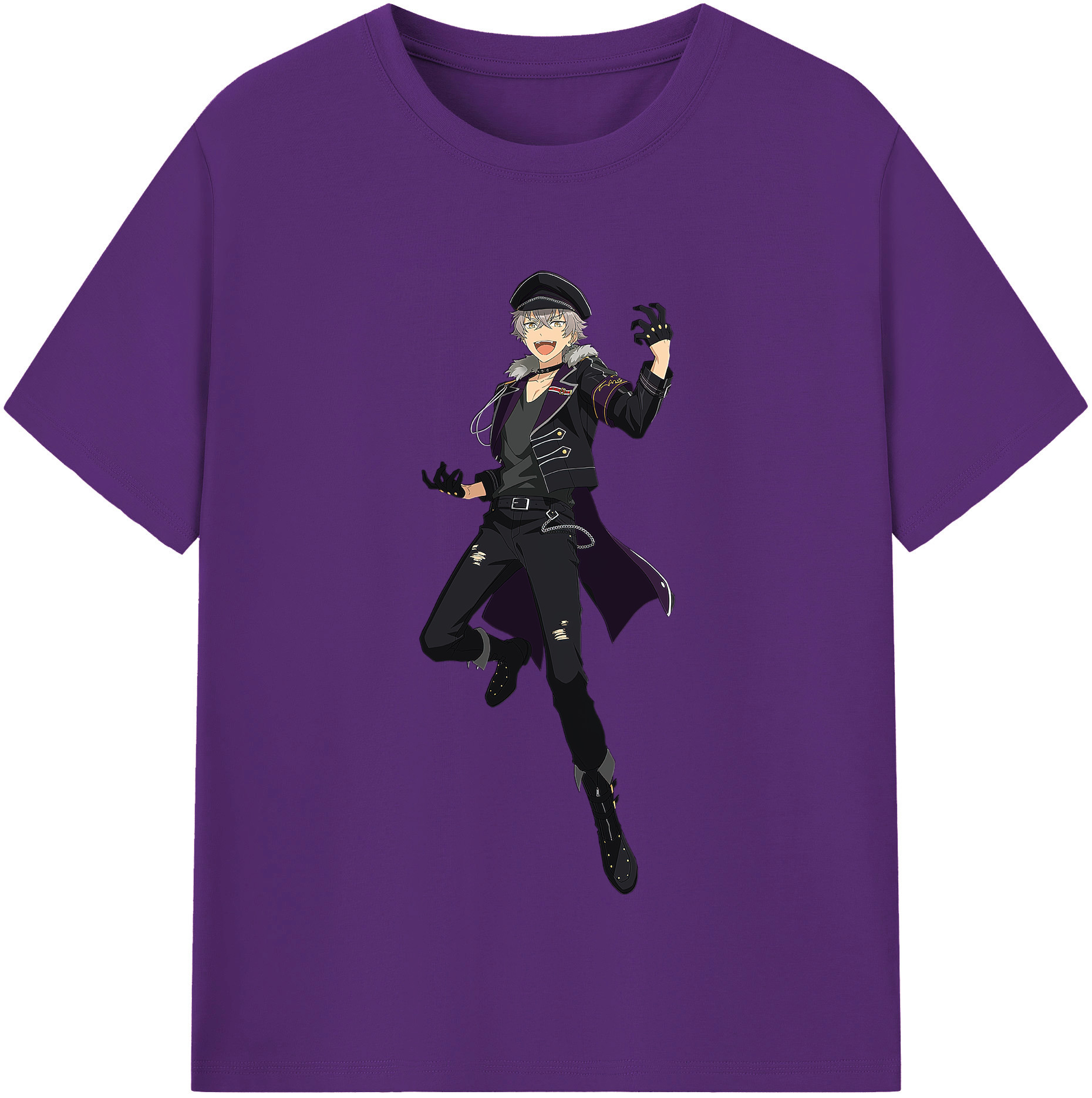 （画像用） あんさんぶるスターズ! Ensemble Stars 綿100％半袖Tシャツ（フロントプリント）