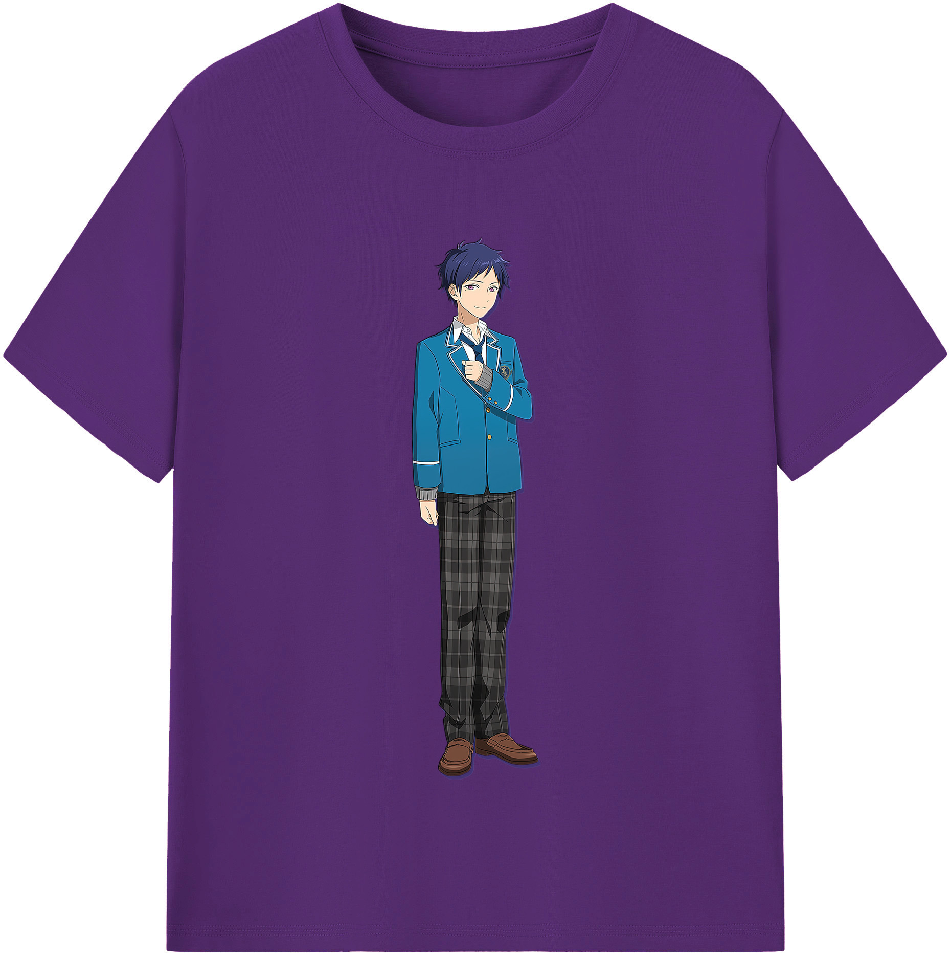 （画像用） あんさんぶるスターズ! Ensemble Stars 綿100％半袖Tシャツ（フロントプリント）