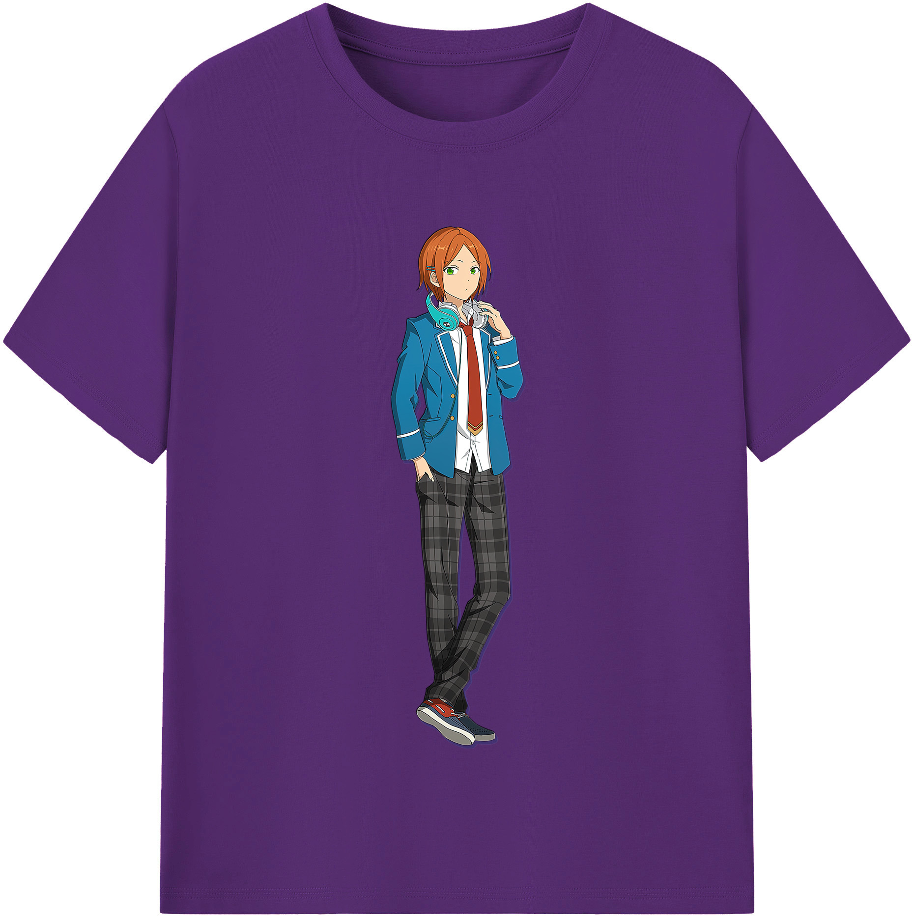 （画像用） あんさんぶるスターズ! Ensemble Stars 綿100％半袖Tシャツ（フロントプリント）
