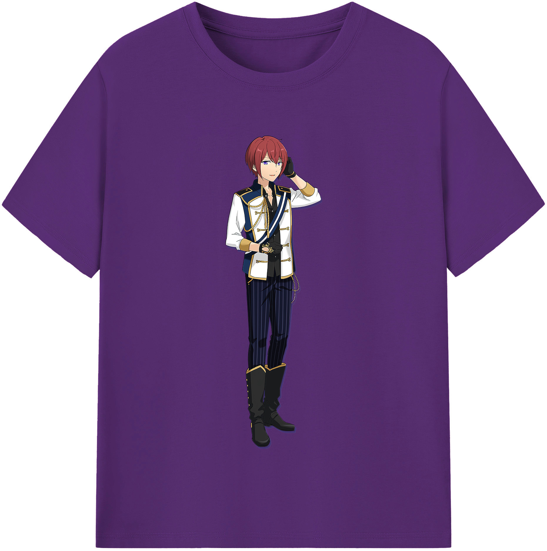 （画像用） あんさんぶるスターズ! Ensemble Stars 綿100％半袖Tシャツ（フロントプリント）