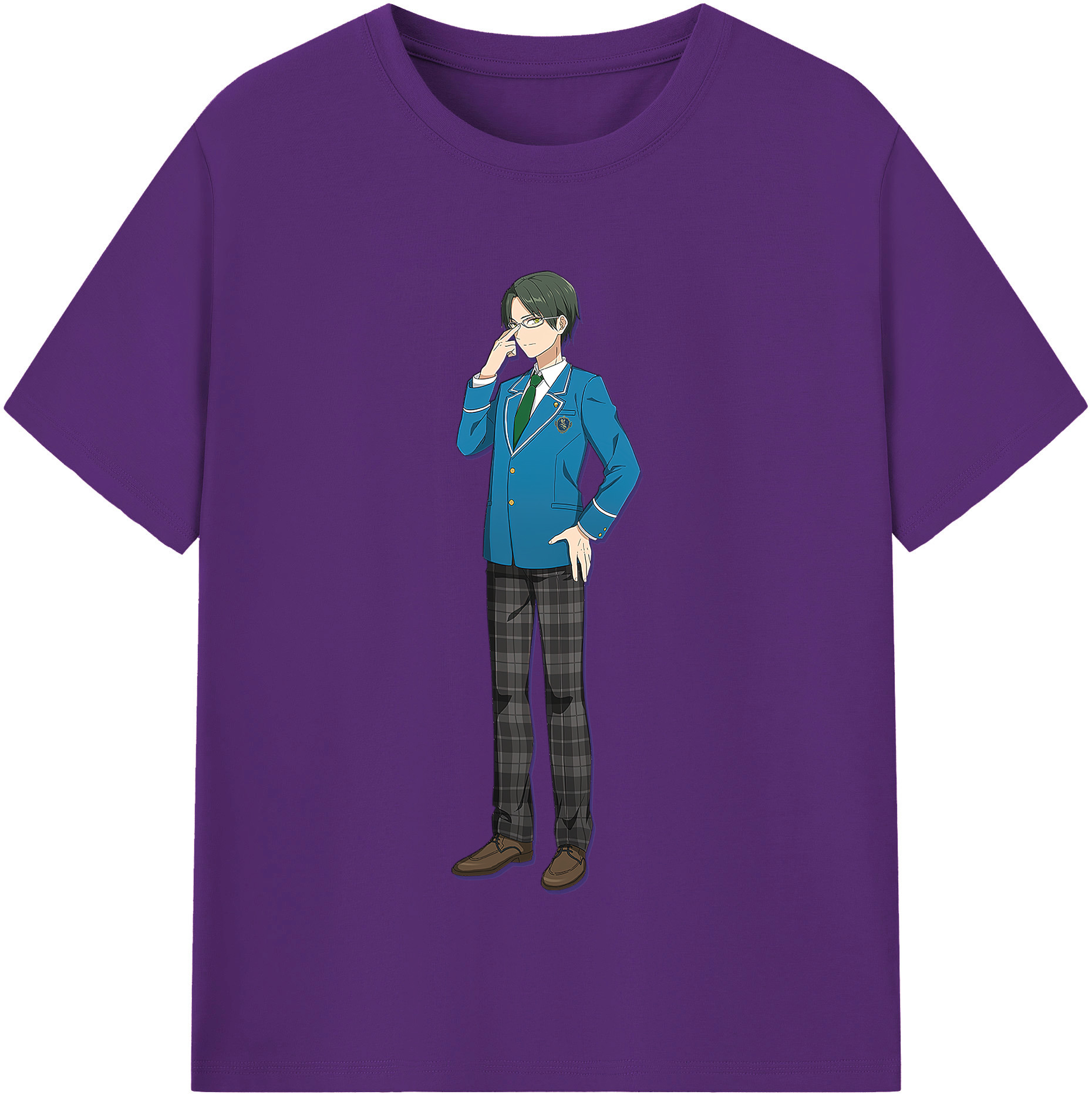 （画像用） あんさんぶるスターズ! Ensemble Stars 綿100％半袖Tシャツ（フロントプリント）