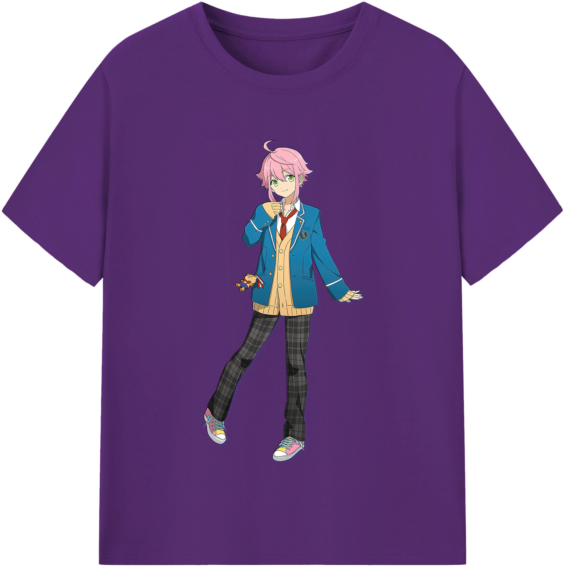 （画像用） あんさんぶるスターズ! Ensemble Stars 綿100％半袖Tシャツ（フロントプリント）