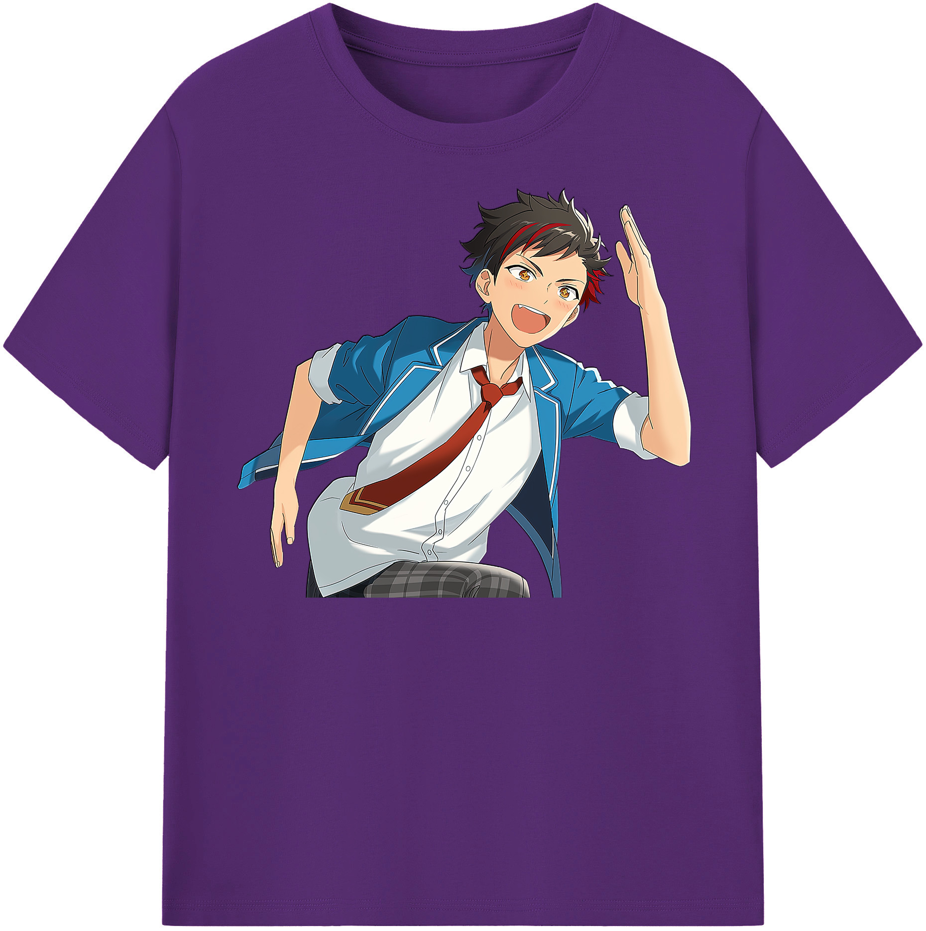 （画像用） あんさんぶるスターズ! Ensemble Stars 綿100％半袖Tシャツ（フロントプリント）