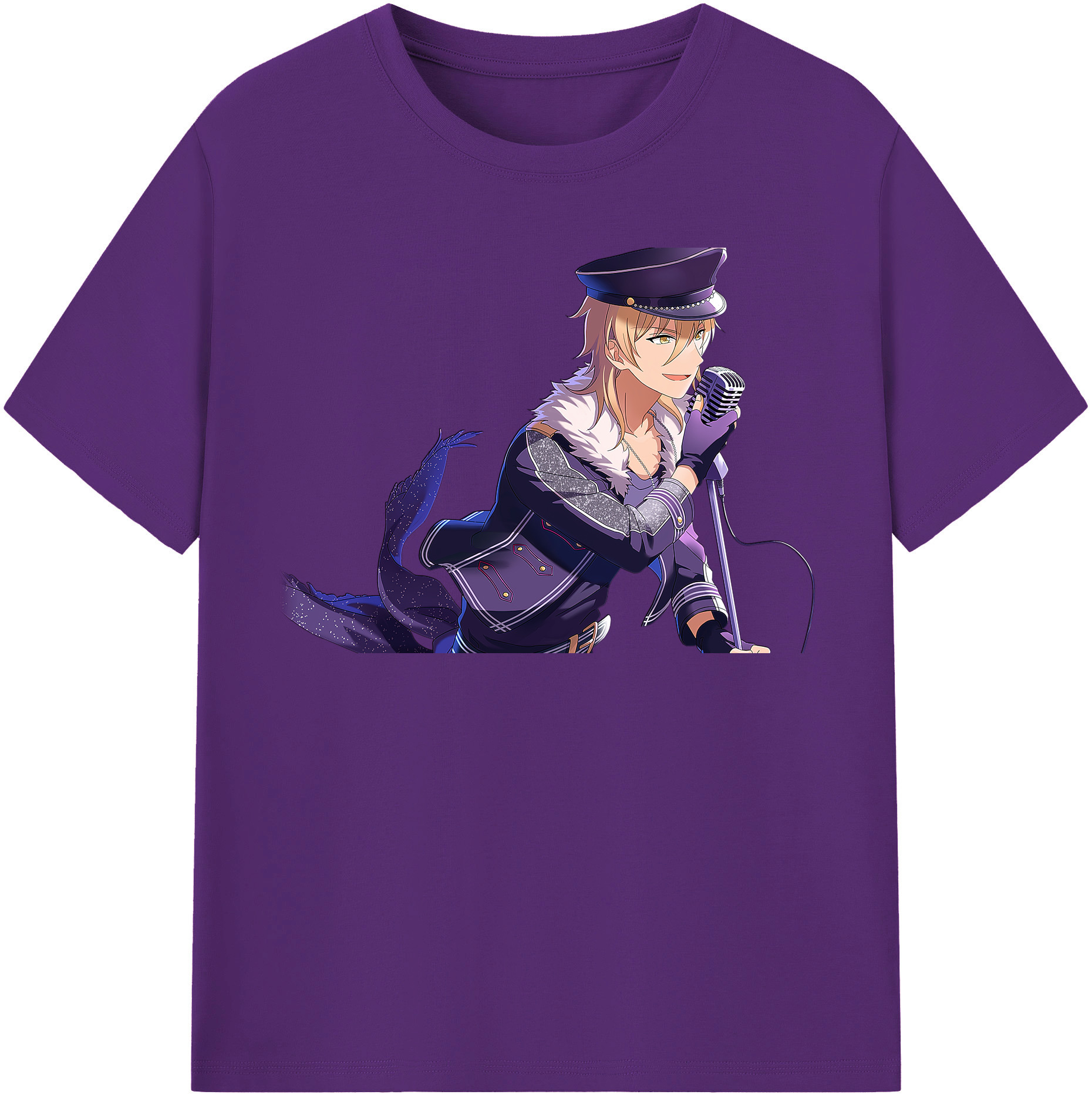 （画像用） あんさんぶるスターズ! Ensemble Stars 綿100％半袖Tシャツ（フロントプリント）