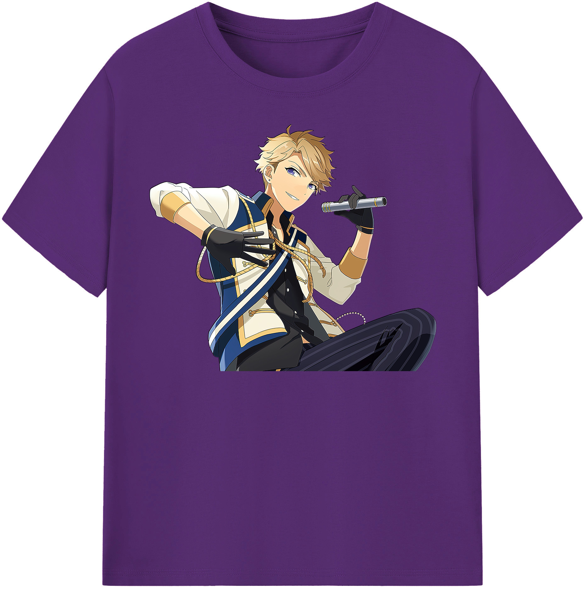 （画像用） あんさんぶるスターズ! Ensemble Stars 綿100％半袖Tシャツ（フロントプリント）