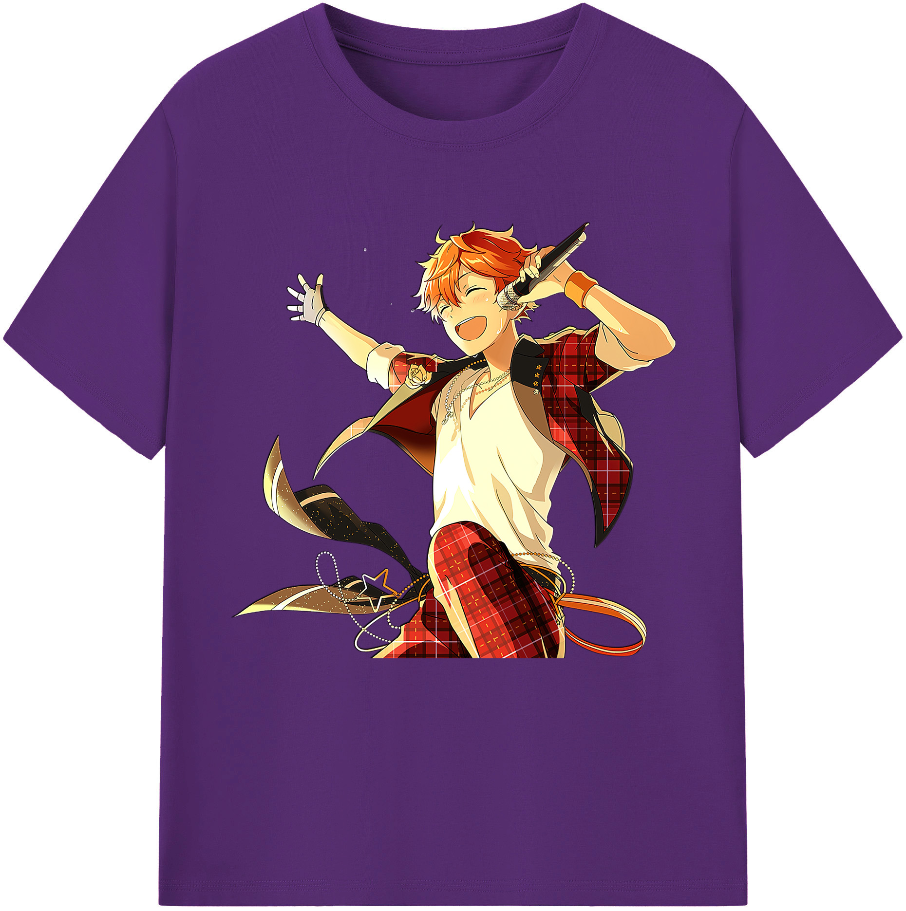 （画像用） あんさんぶるスターズ! Ensemble Stars 綿100％半袖Tシャツ（フロントプリント）