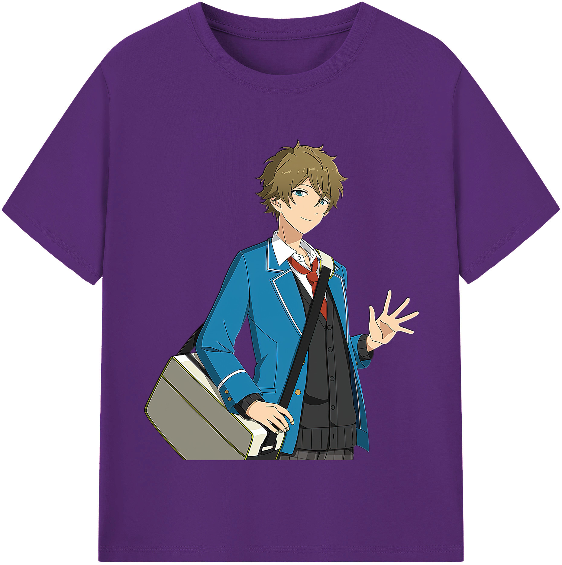 （画像用） あんさんぶるスターズ! Ensemble Stars 綿100％半袖Tシャツ（フロントプリント）