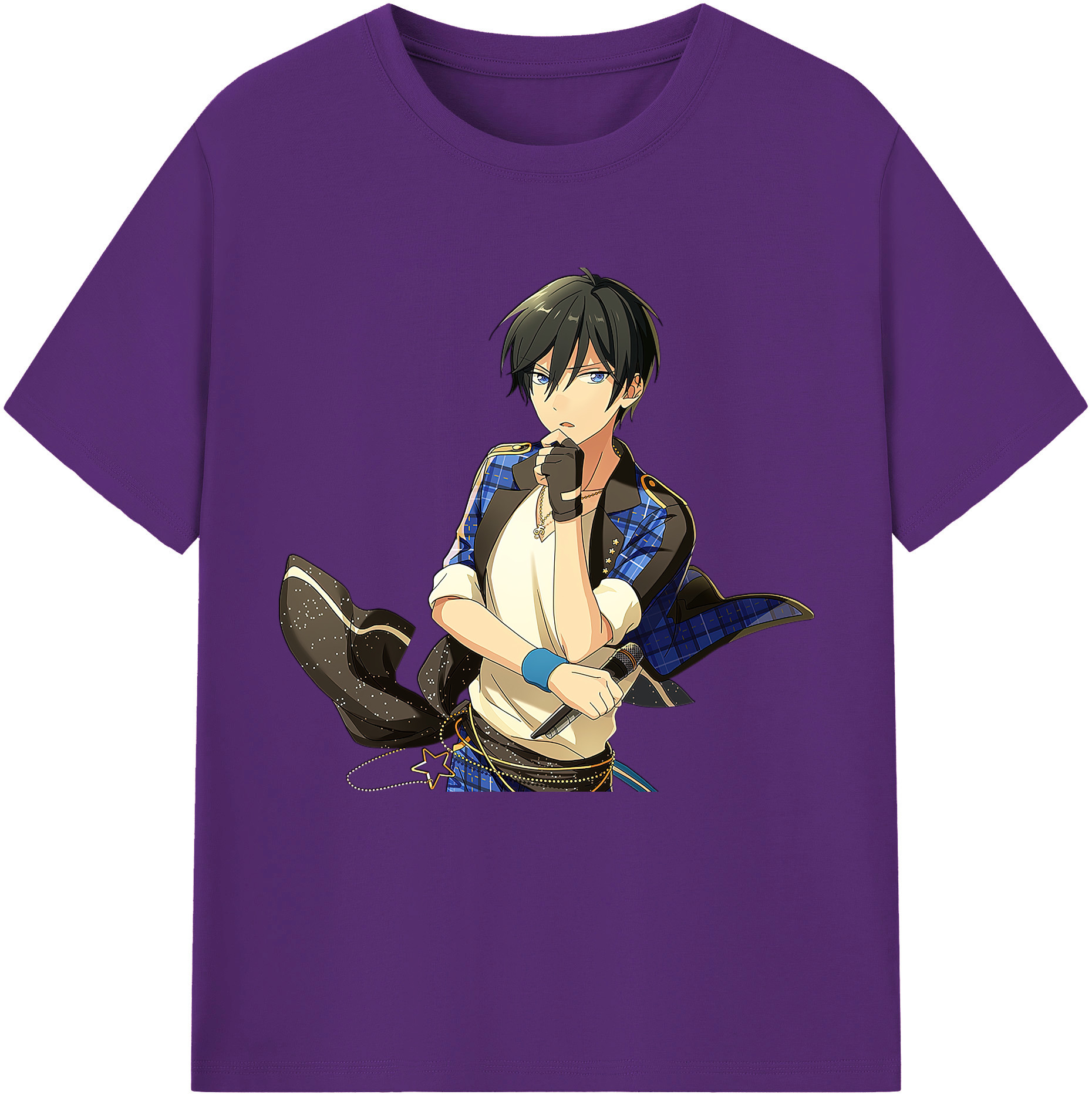 （画像用） あんさんぶるスターズ! Ensemble Stars 綿100％半袖Tシャツ（フロントプリント）