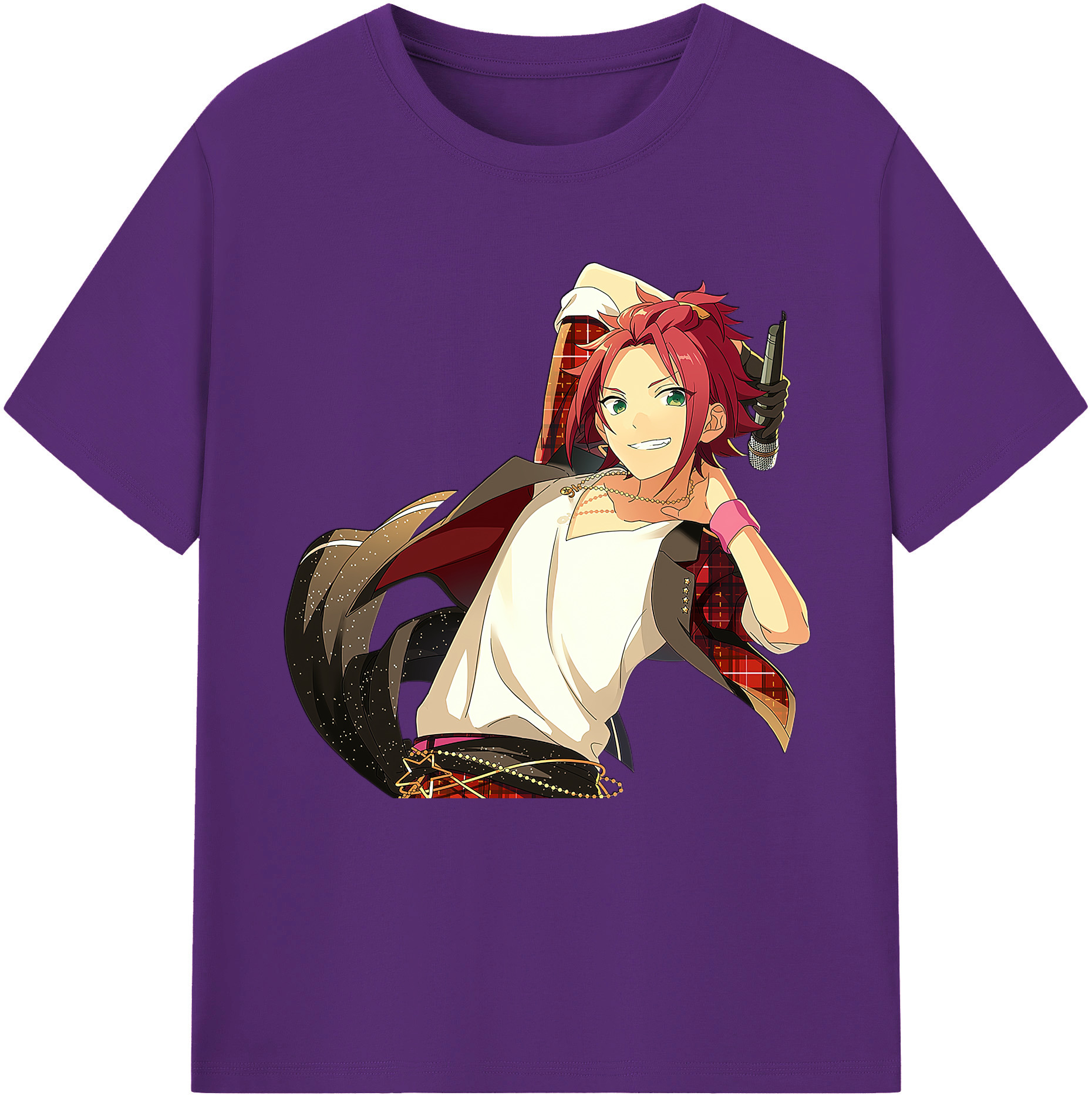 （画像用） あんさんぶるスターズ! Ensemble Stars 綿100％半袖Tシャツ（フロントプリント）