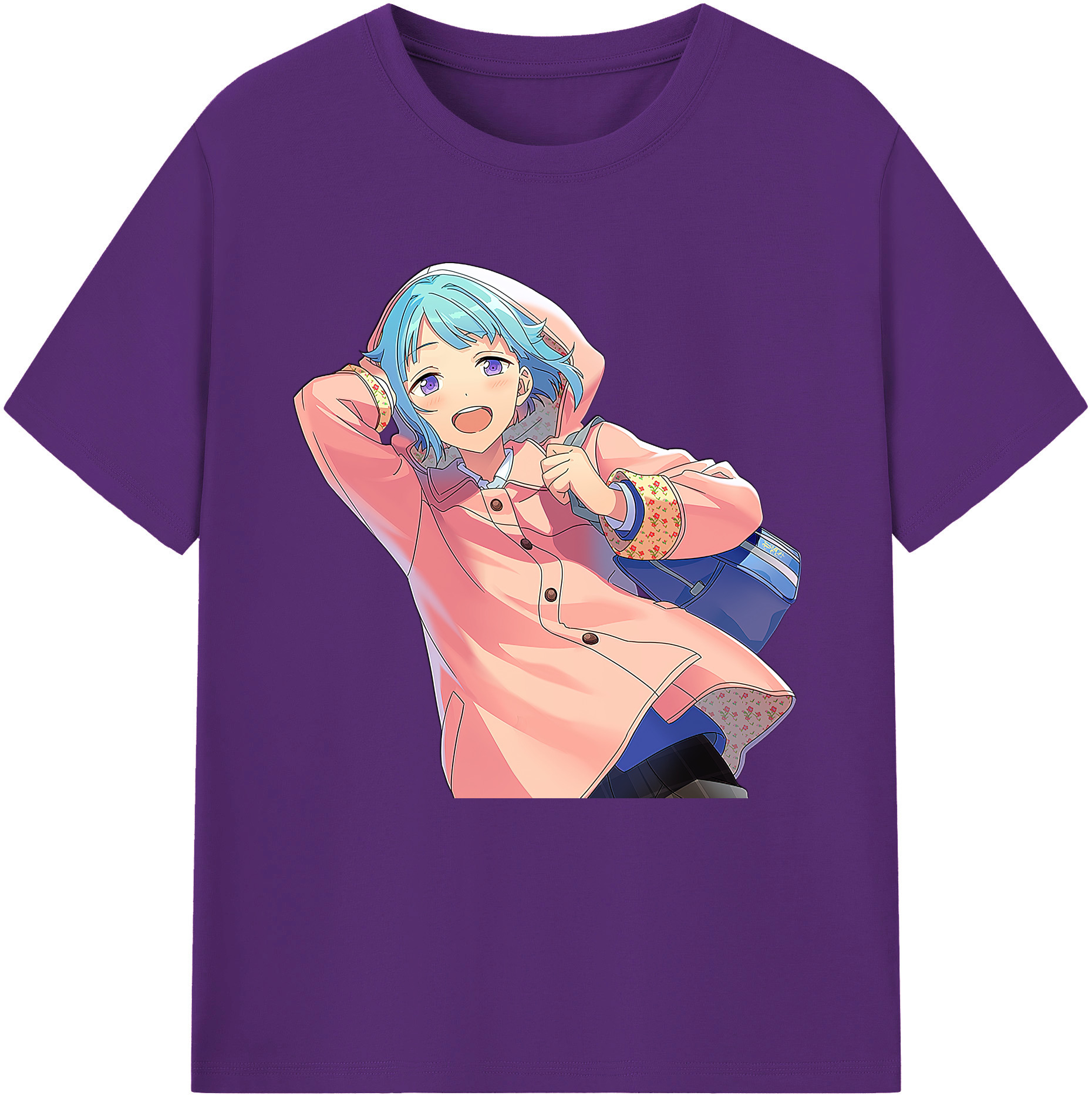 （画像用） あんさんぶるスターズ! Ensemble Stars 綿100％半袖Tシャツ（フロントプリント）