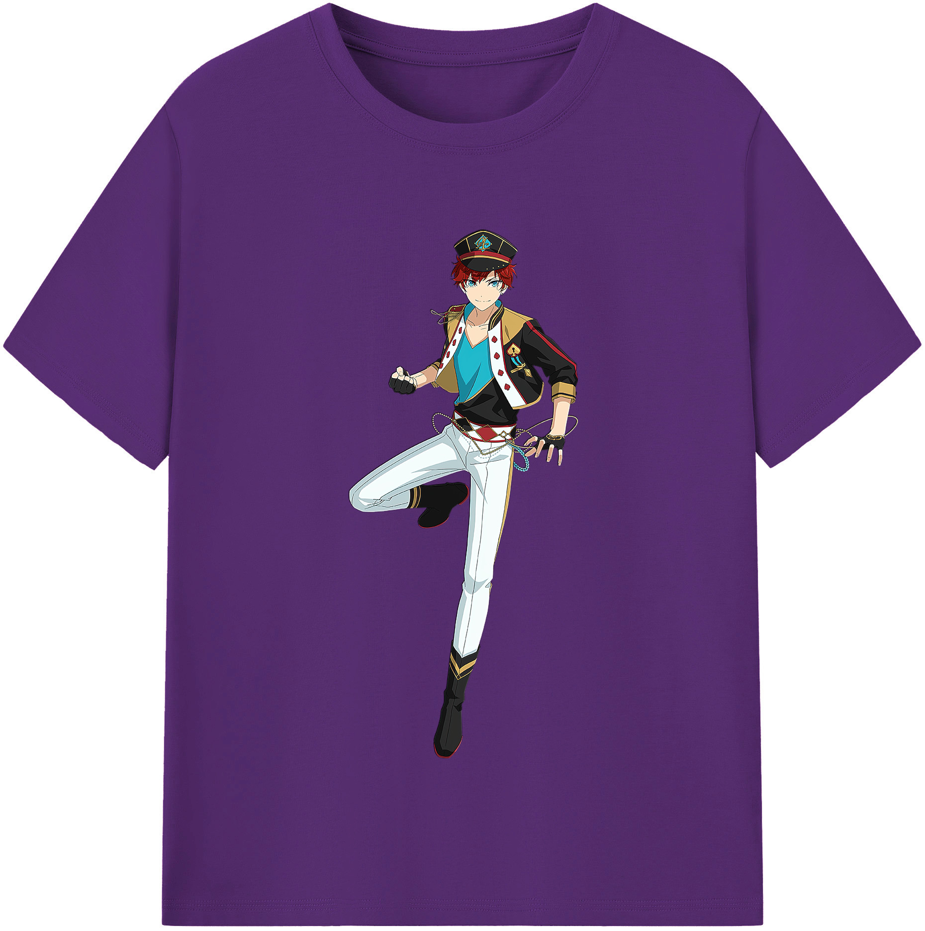 （画像用） あんさんぶるスターズ! Ensemble Stars 綿100％半袖Tシャツ（フロントプリント）