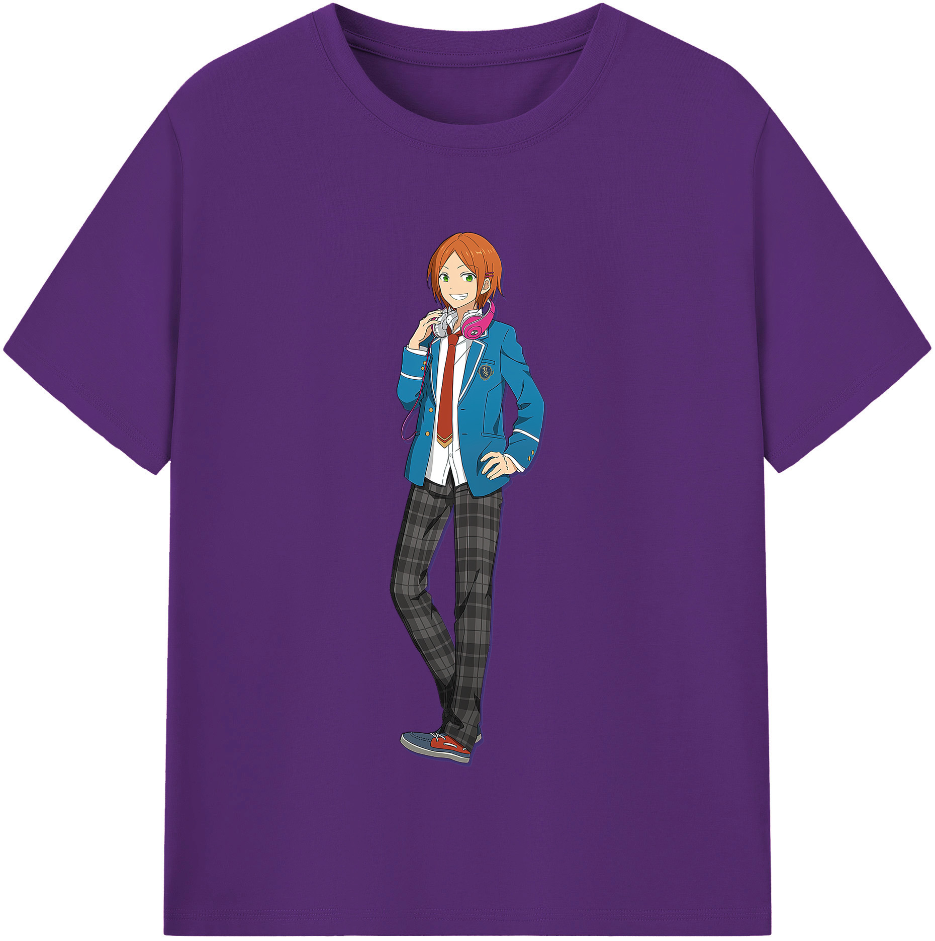 （画像用） あんさんぶるスターズ! Ensemble Stars 綿100％半袖Tシャツ（フロントプリント）