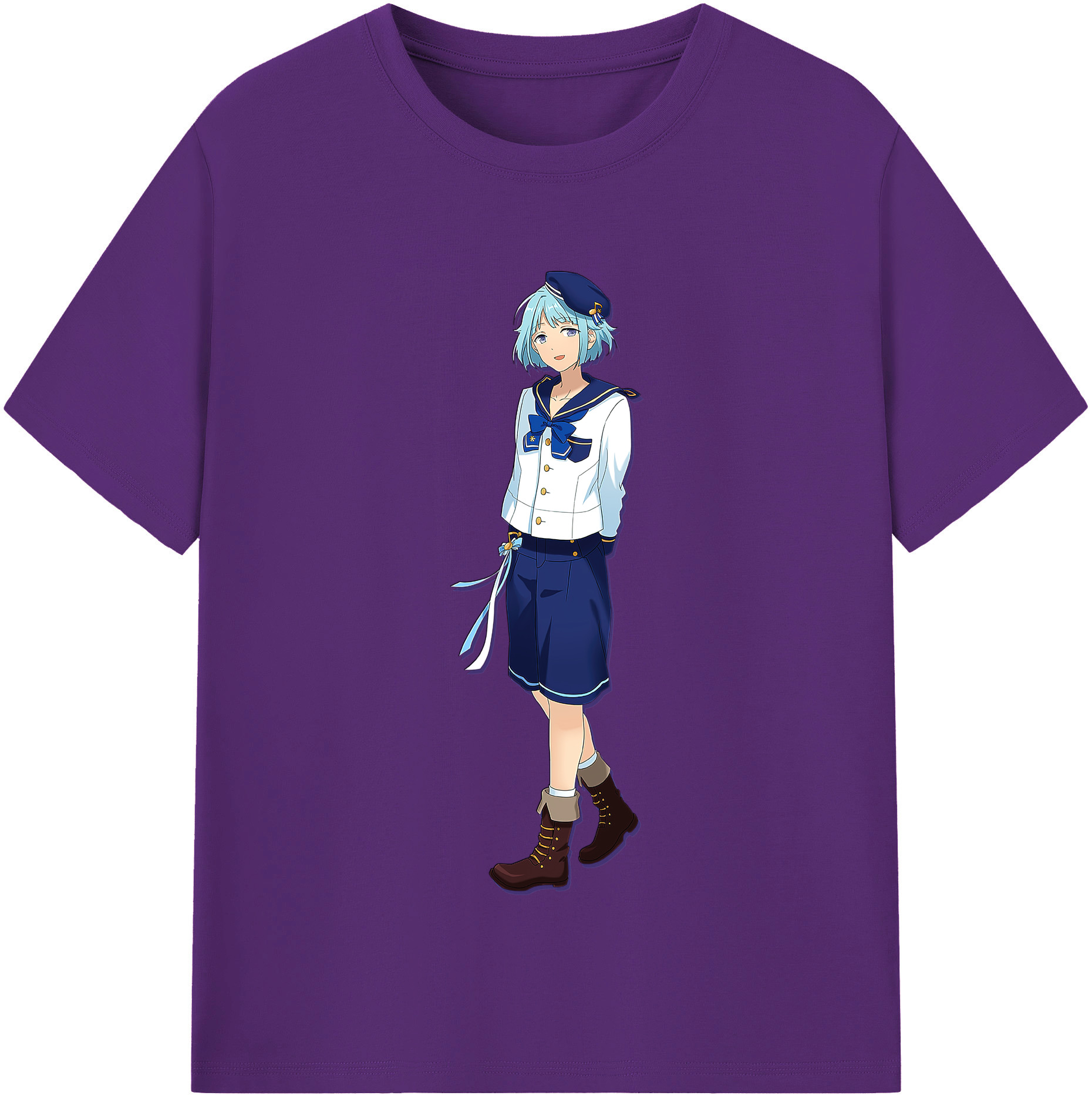 （画像用） あんさんぶるスターズ! Ensemble Stars 綿100％半袖Tシャツ（フロントプリント）