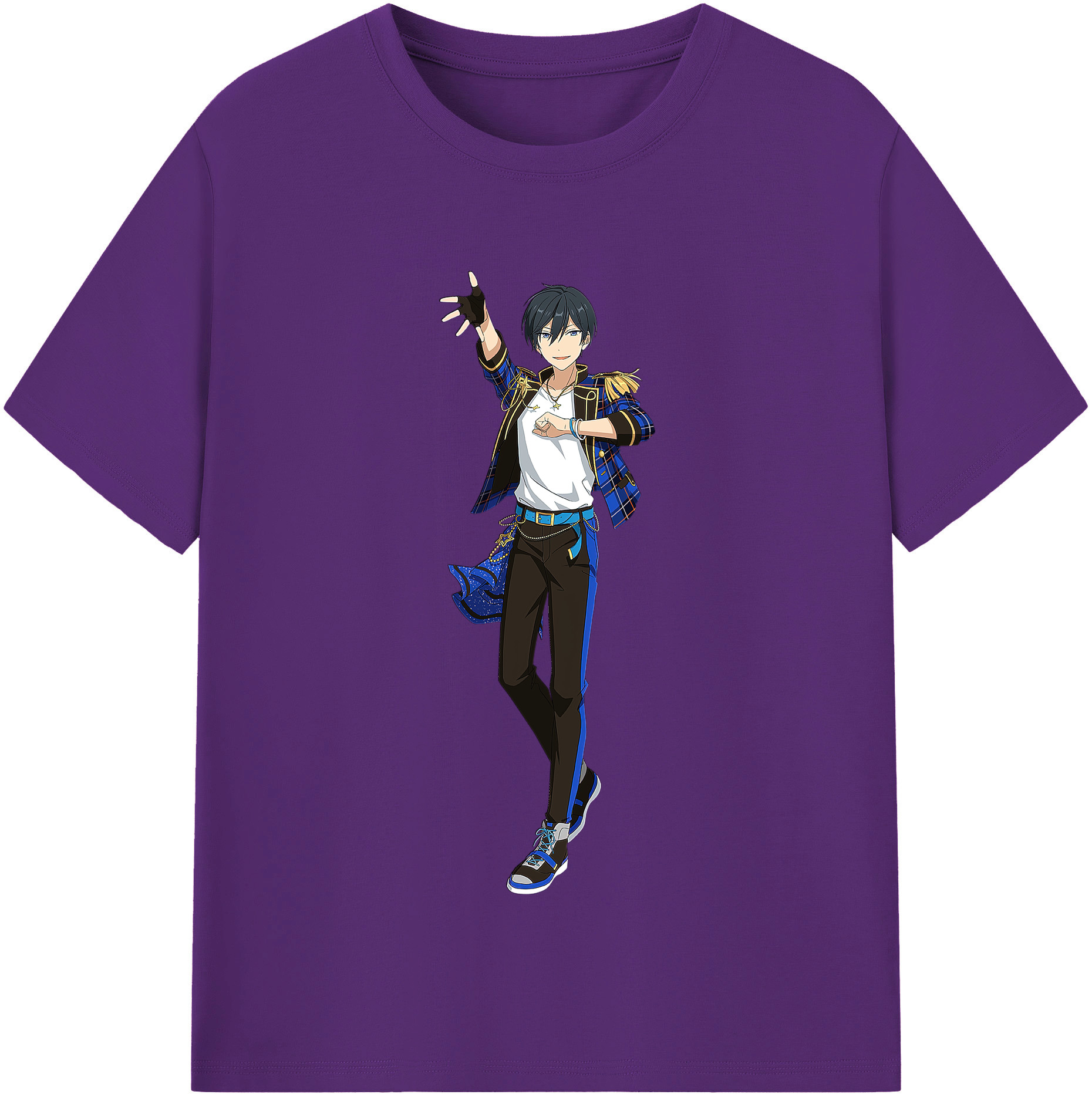 （画像用） あんさんぶるスターズ! Ensemble Stars 綿100％半袖Tシャツ（フロントプリント）