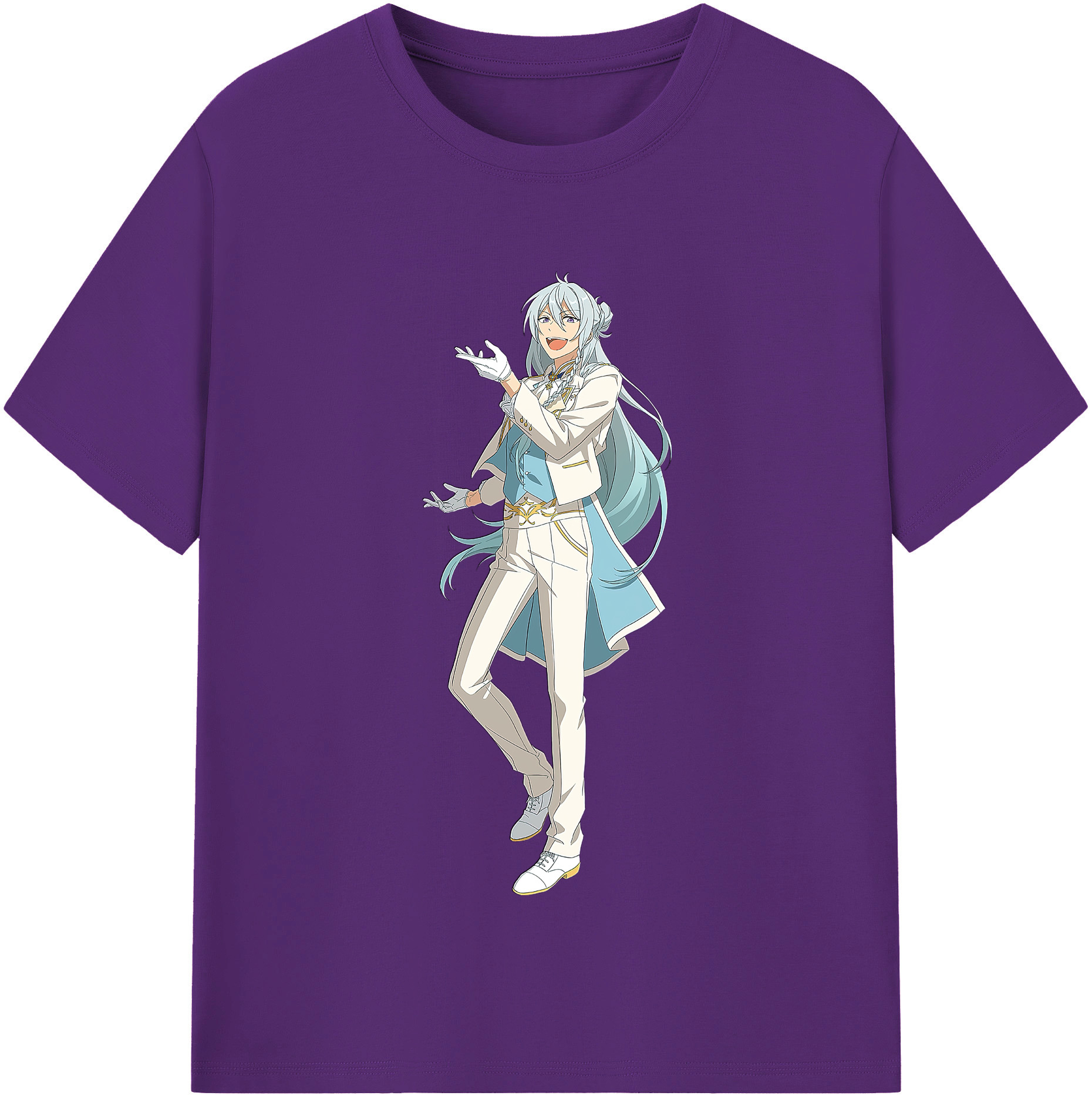 （画像用） あんさんぶるスターズ! Ensemble Stars 綿100％半袖Tシャツ（フロントプリント）