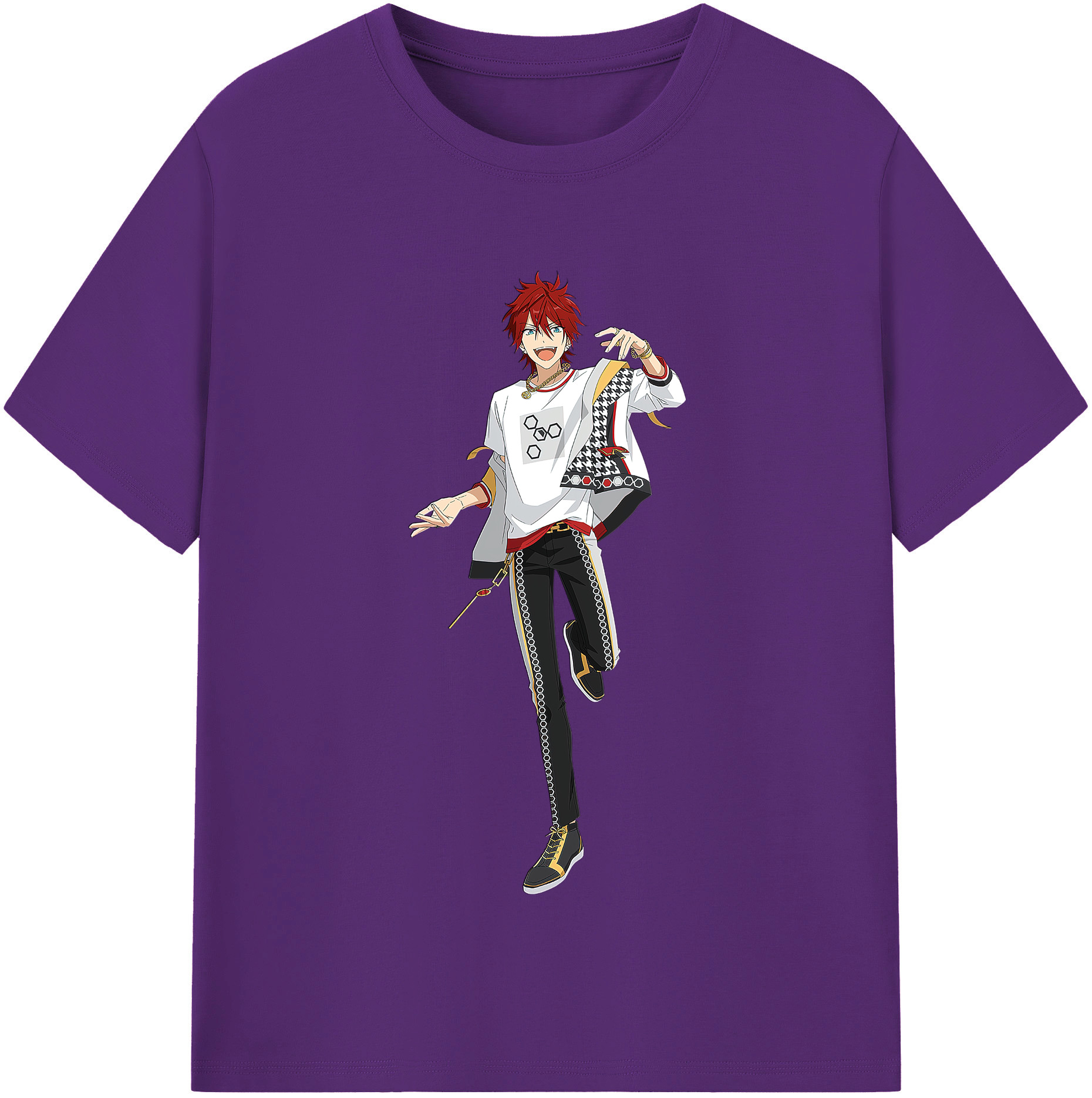 （画像用） あんさんぶるスターズ! Ensemble Stars 綿100％半袖Tシャツ（フロントプリント）