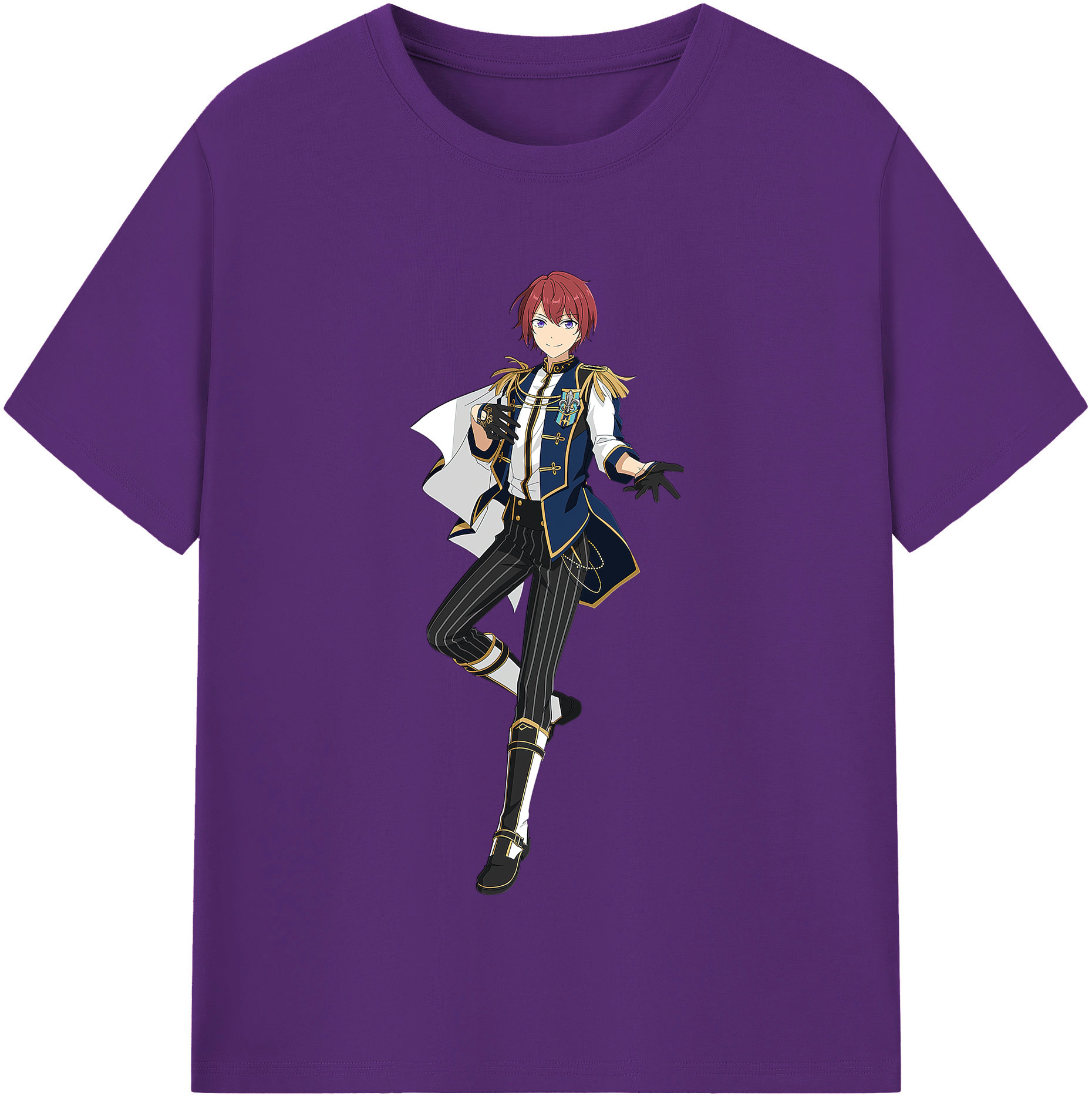 （画像用） あんさんぶるスターズ! Ensemble Stars 綿100％半袖Tシャツ（フロントプリント）