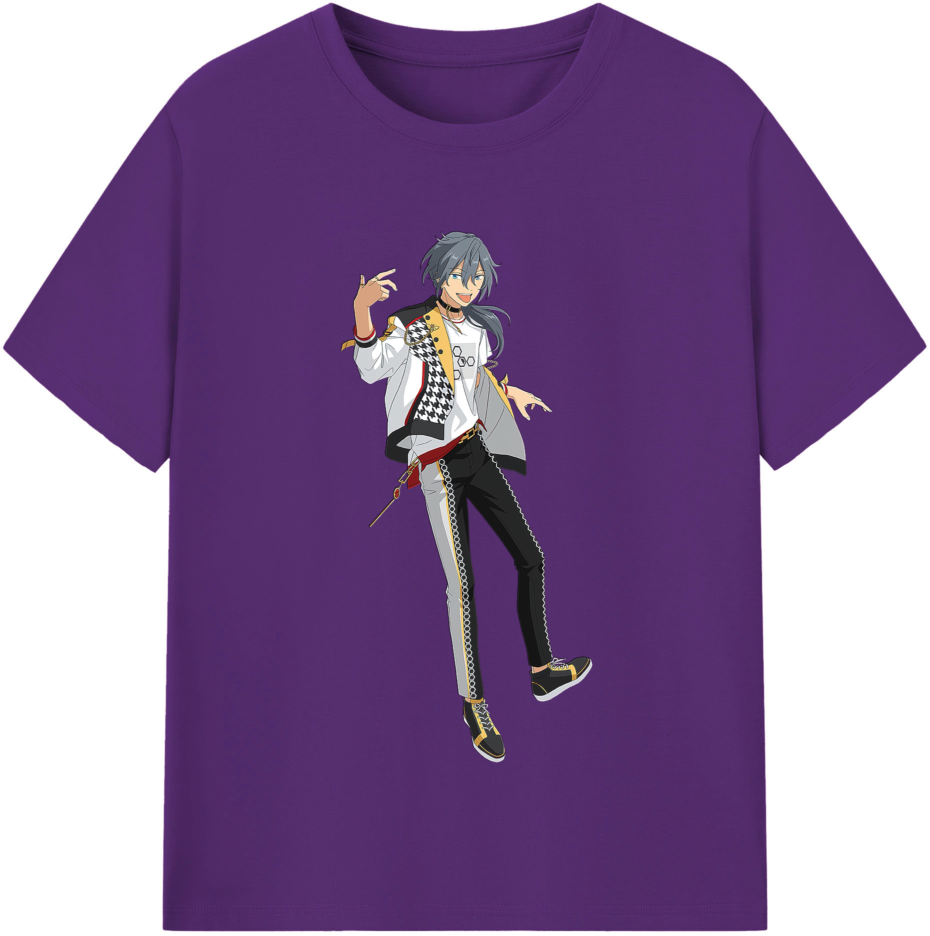 （画像用） あんさんぶるスターズ! Ensemble Stars 綿100％半袖Tシャツ（フロントプリント）