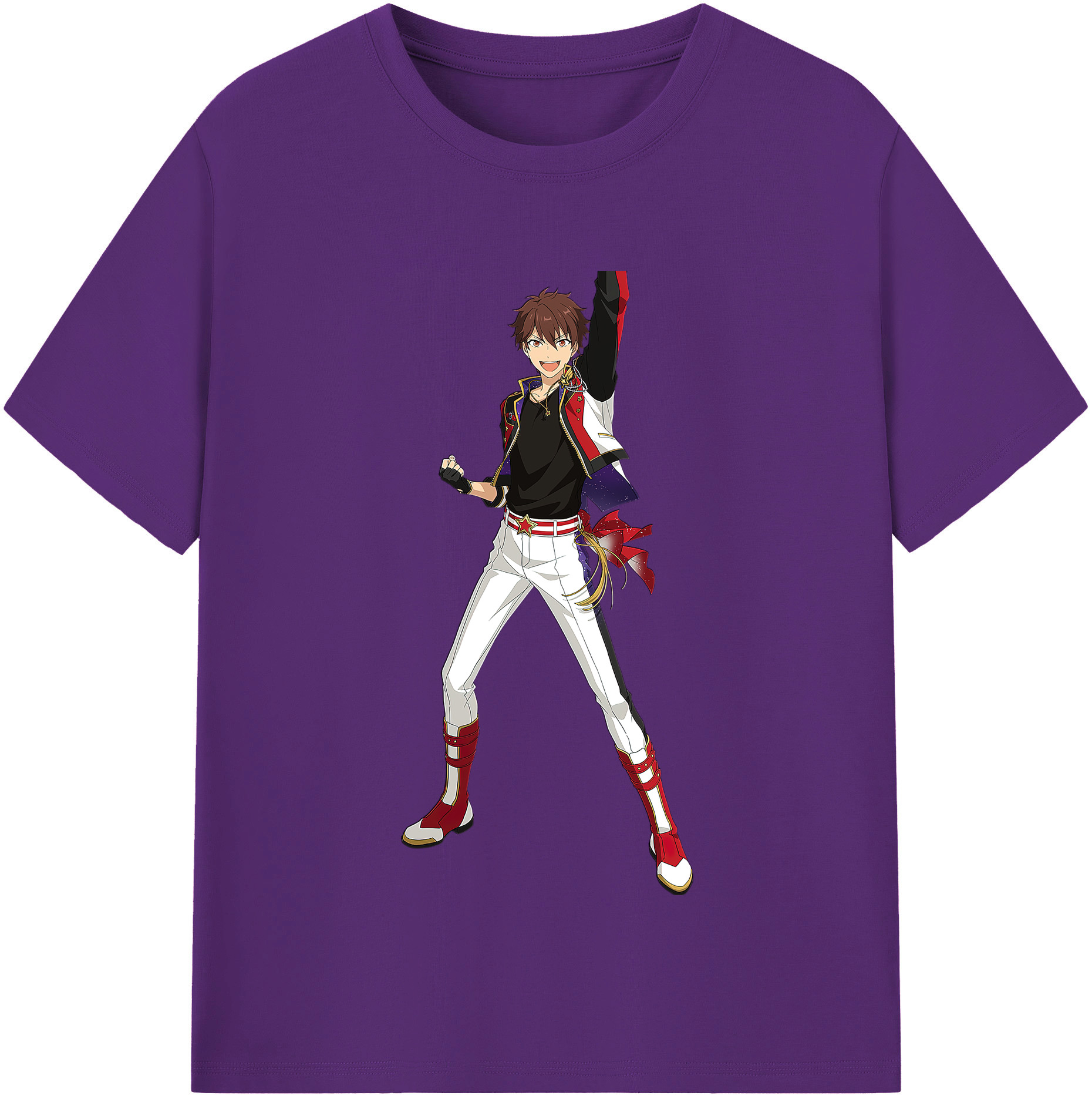 （画像用） あんさんぶるスターズ! Ensemble Stars 綿100％半袖Tシャツ（フロントプリント）