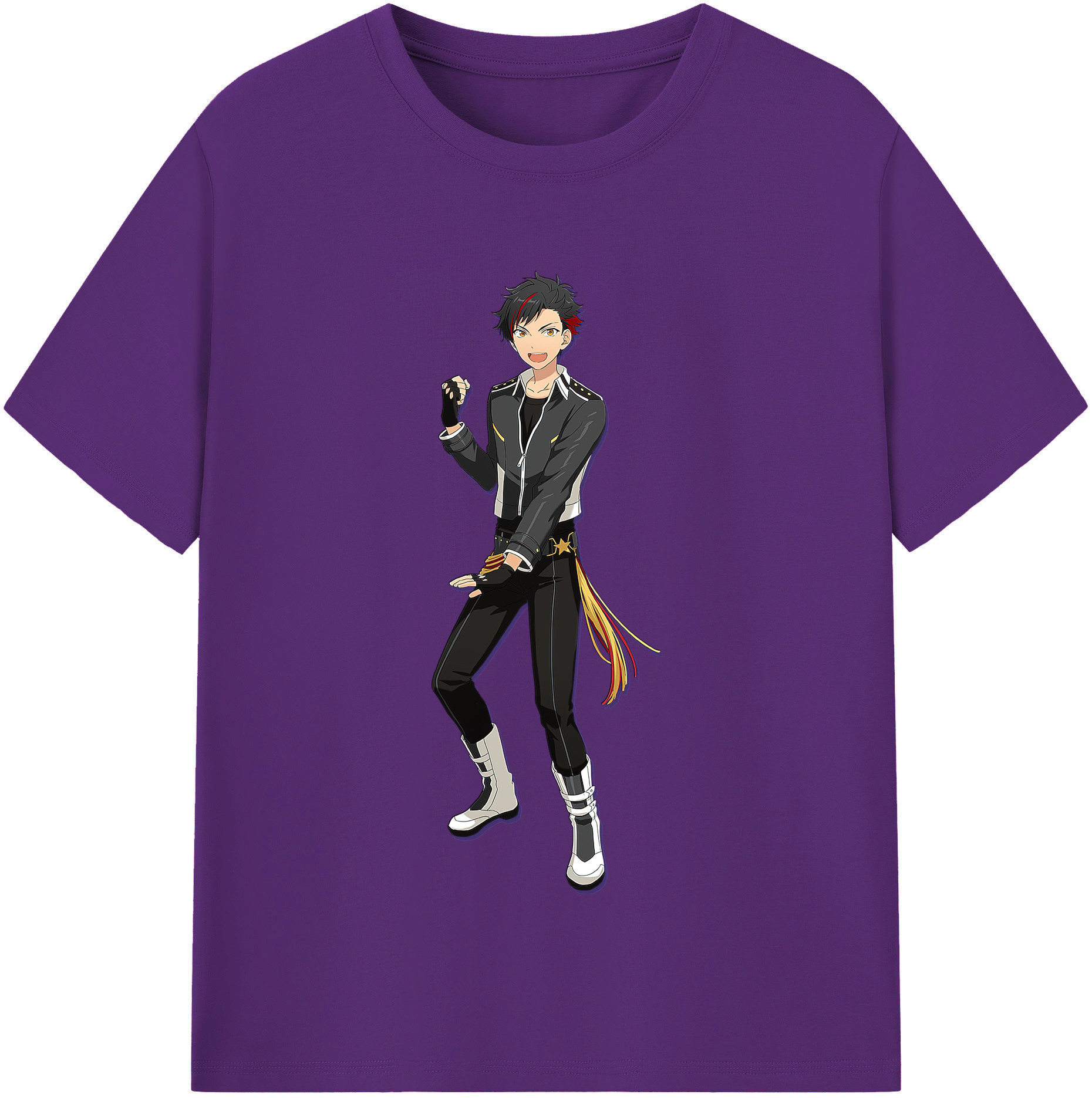 （画像用） あんさんぶるスターズ! Ensemble Stars 綿100％半袖Tシャツ（フロントプリント）