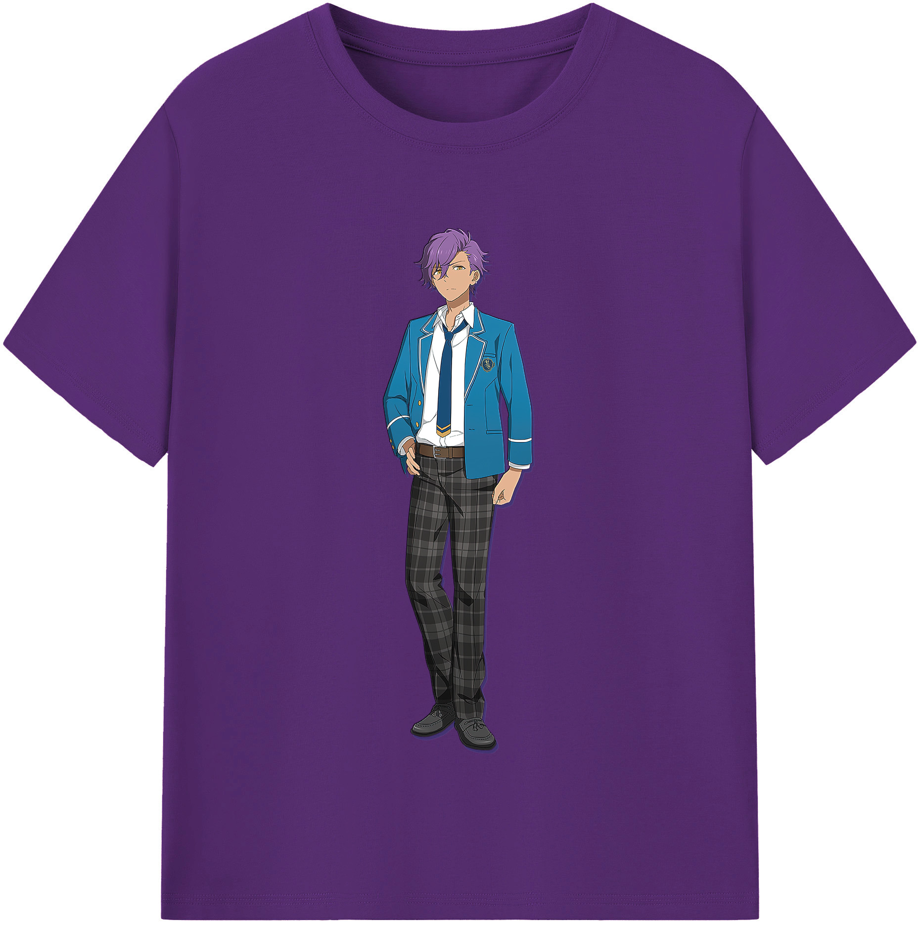 （画像用） あんさんぶるスターズ! Ensemble Stars 綿100％半袖Tシャツ（フロントプリント）