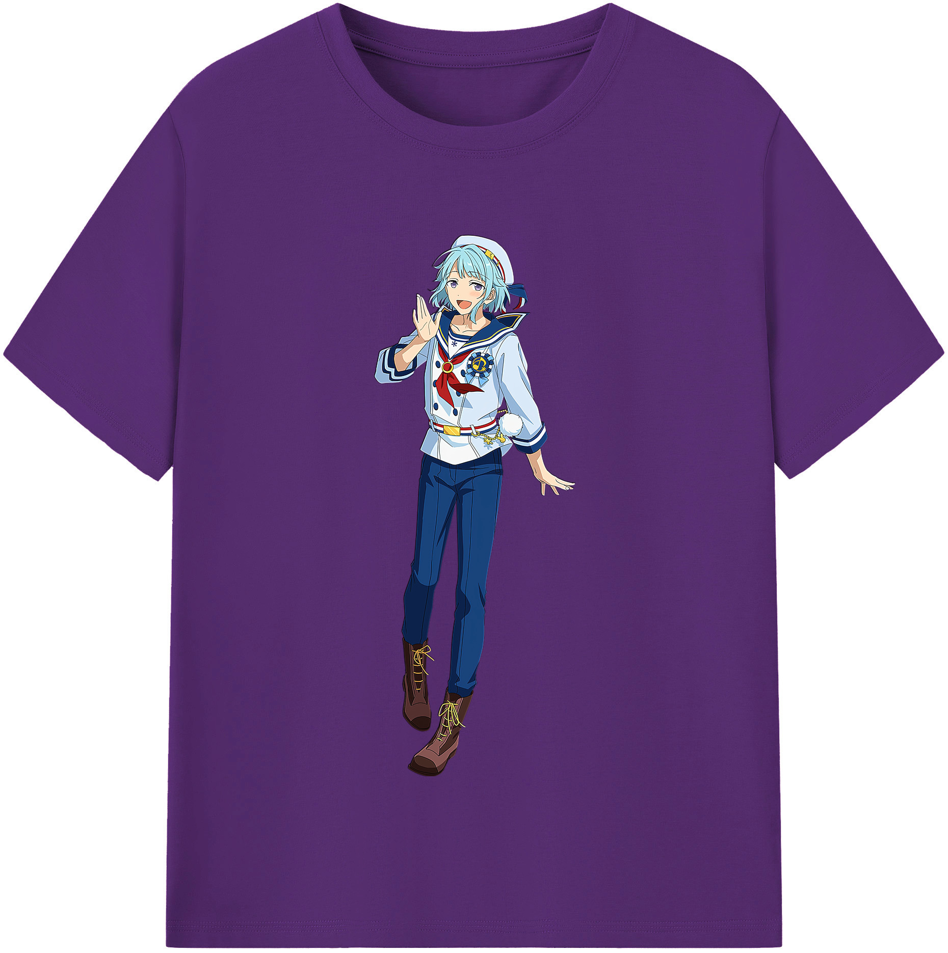 （画像用） あんさんぶるスターズ! Ensemble Stars 綿100％半袖Tシャツ（フロントプリント）