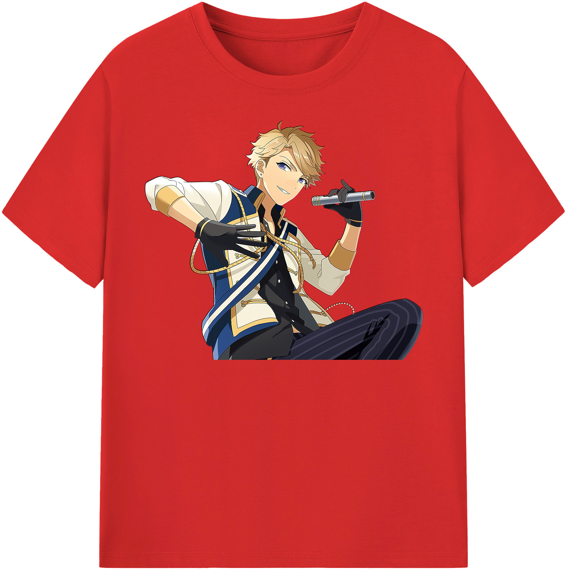 （画像用） あんさんぶるスターズ! Ensemble Stars 綿100％半袖Tシャツ（フロントプリント）