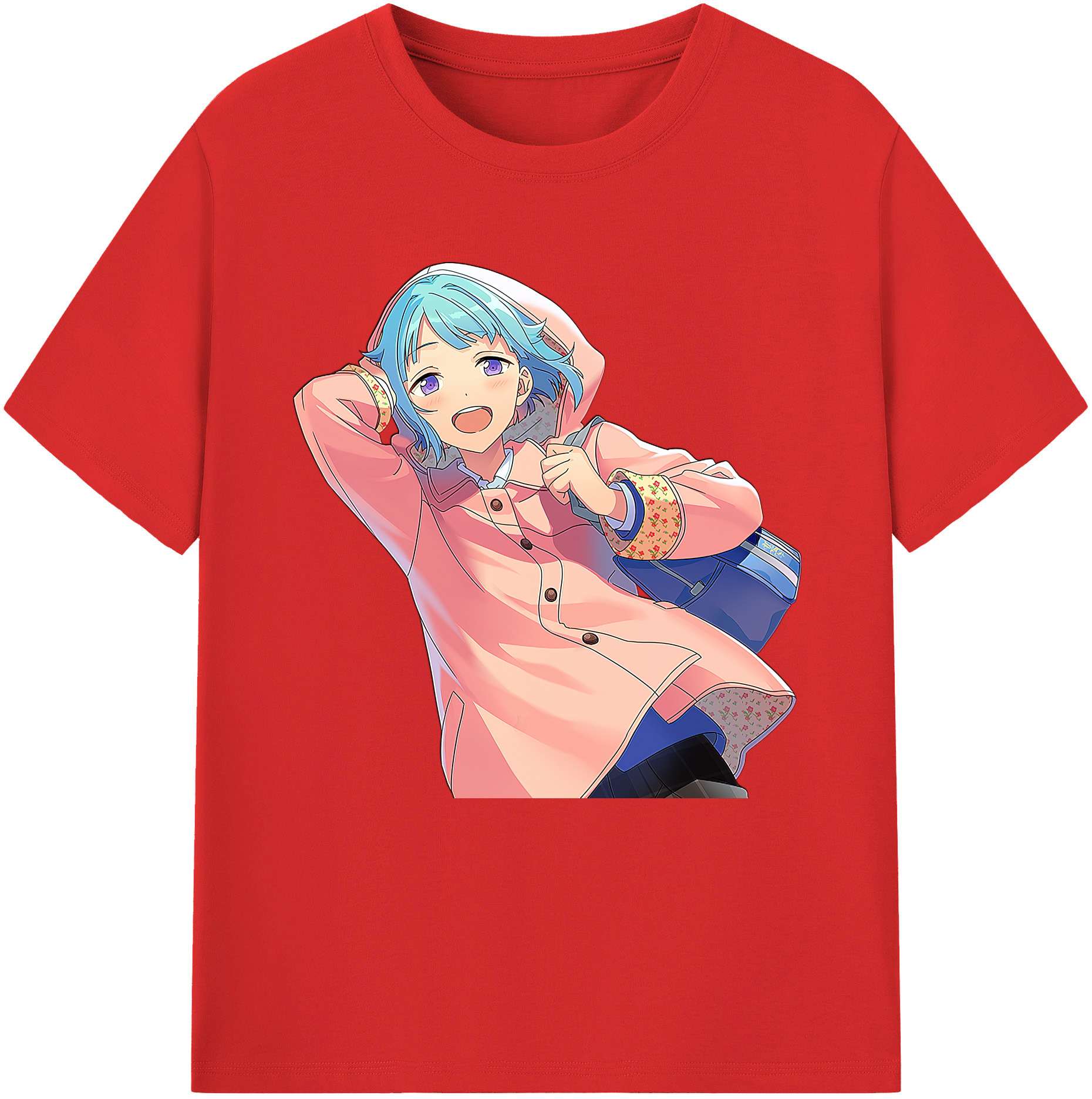 （画像用） あんさんぶるスターズ! Ensemble Stars 綿100％半袖Tシャツ（フロントプリント）