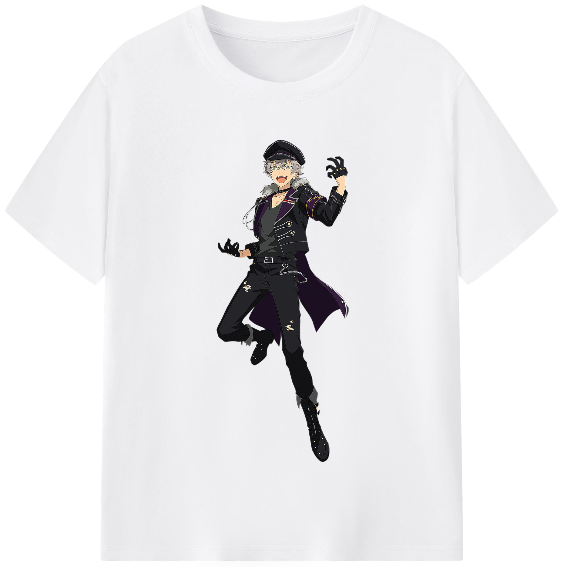 （画像用） あんさんぶるスターズ! Ensemble Stars 綿100％半袖Tシャツ（フロントプリント）