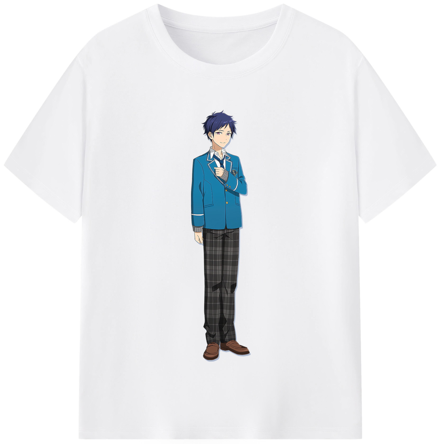 （画像用） あんさんぶるスターズ! Ensemble Stars 綿100％半袖Tシャツ（フロントプリント）