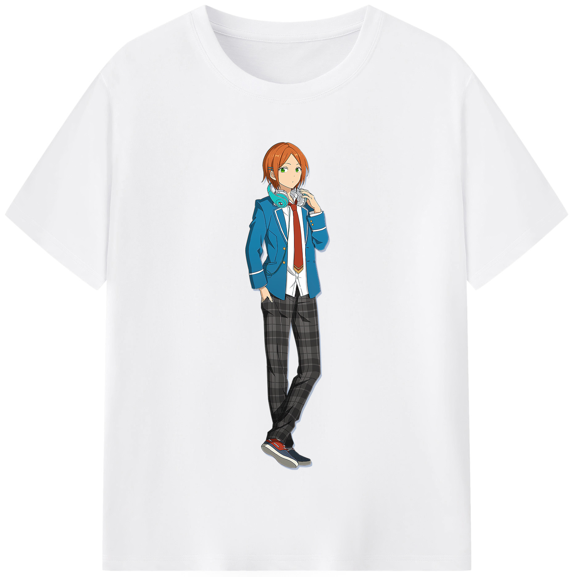 （画像用） あんさんぶるスターズ! Ensemble Stars 綿100％半袖Tシャツ（フロントプリント）