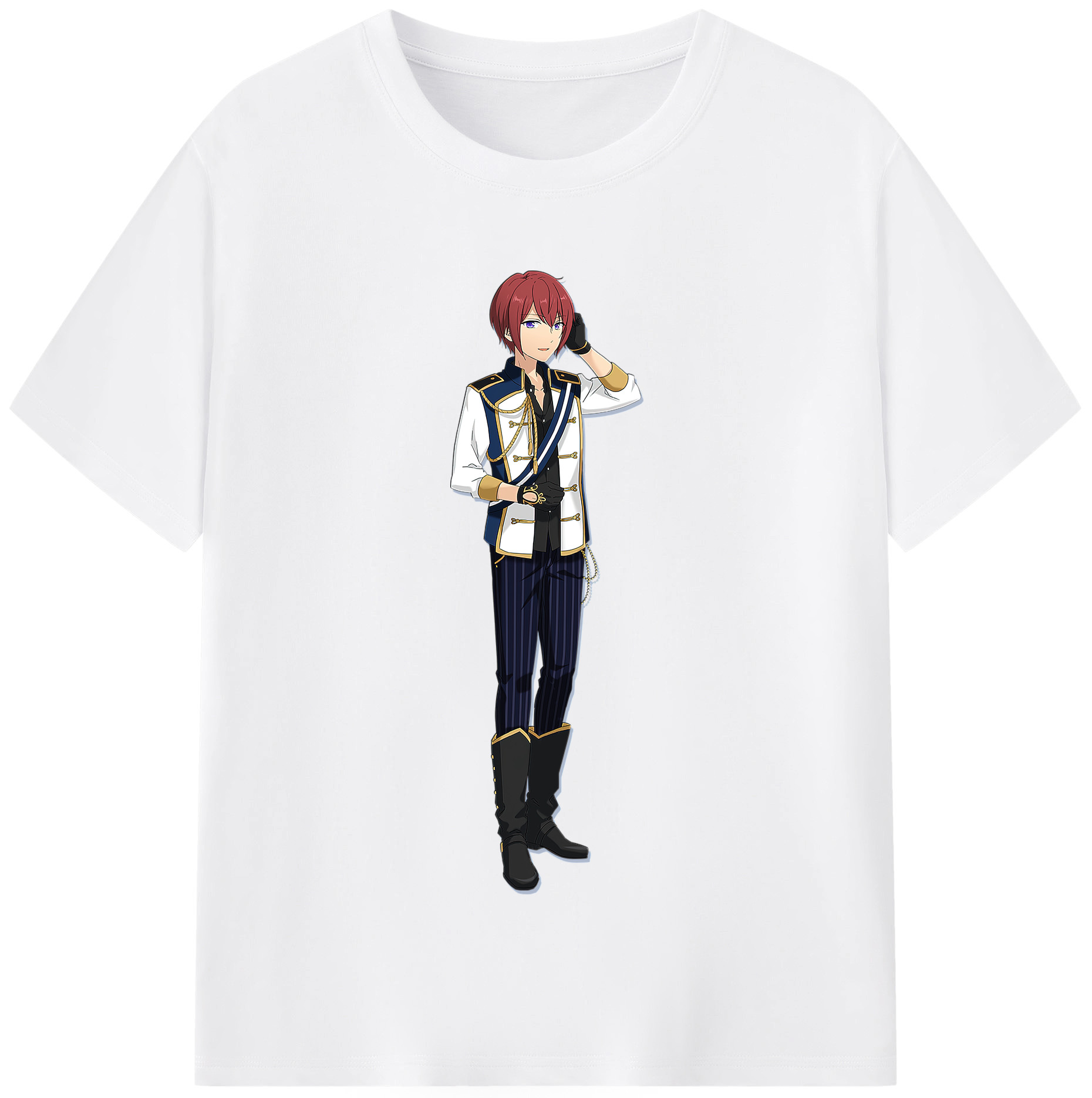 （画像用） あんさんぶるスターズ! Ensemble Stars 綿100％半袖Tシャツ（フロントプリント）