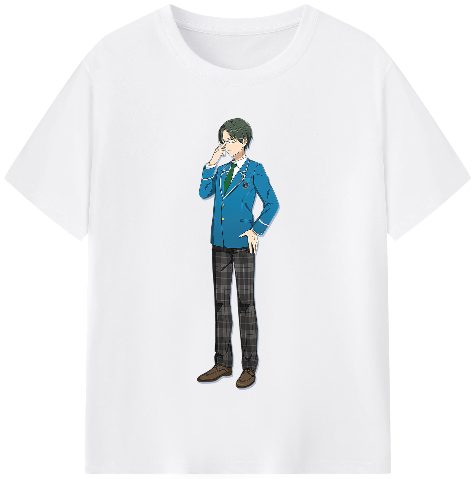 （画像用） あんさんぶるスターズ! Ensemble Stars 綿100％半袖Tシャツ（フロントプリント）