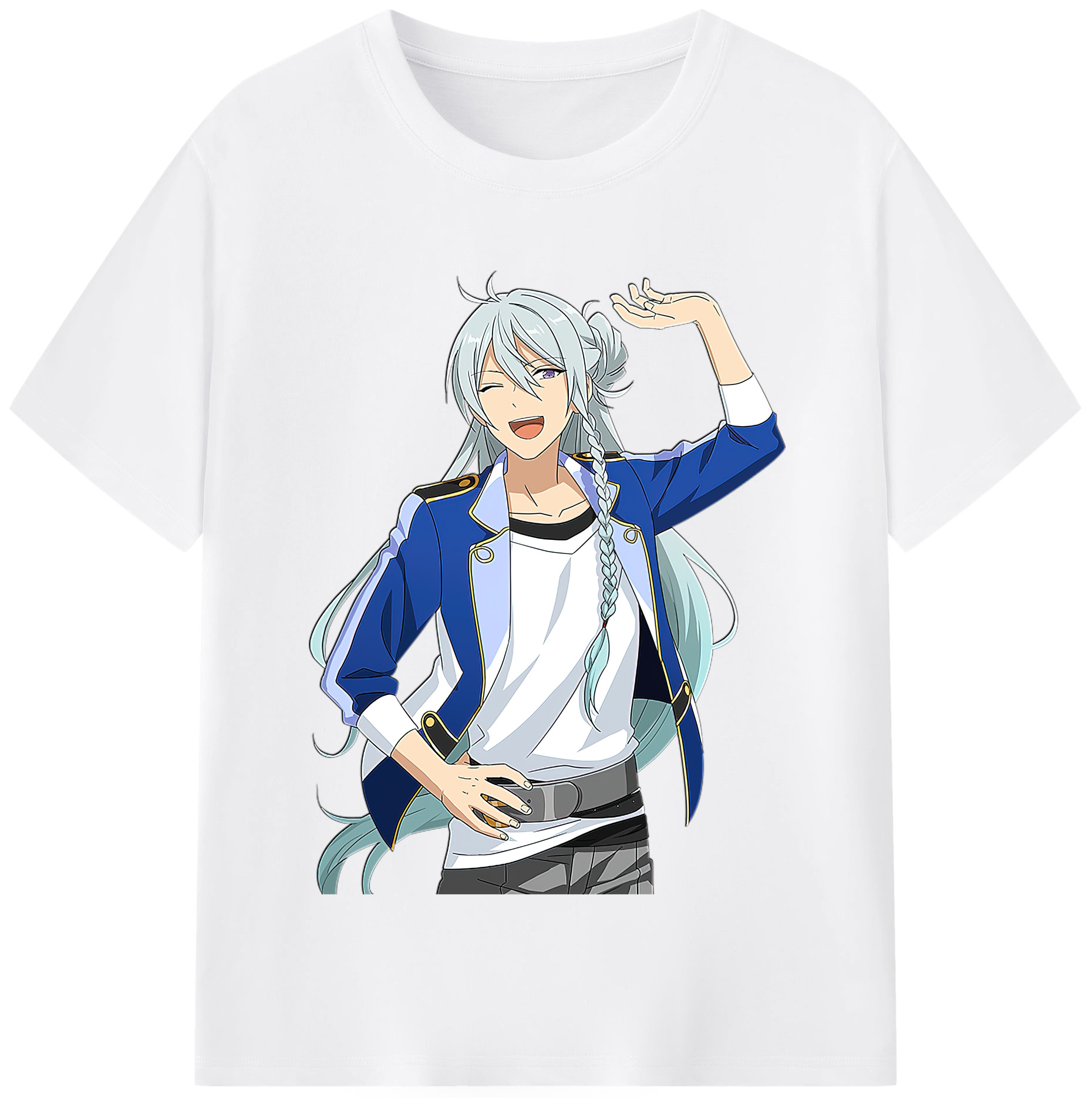 （画像用） あんさんぶるスターズ! Ensemble Stars 綿100％半袖Tシャツ（フロントプリント）