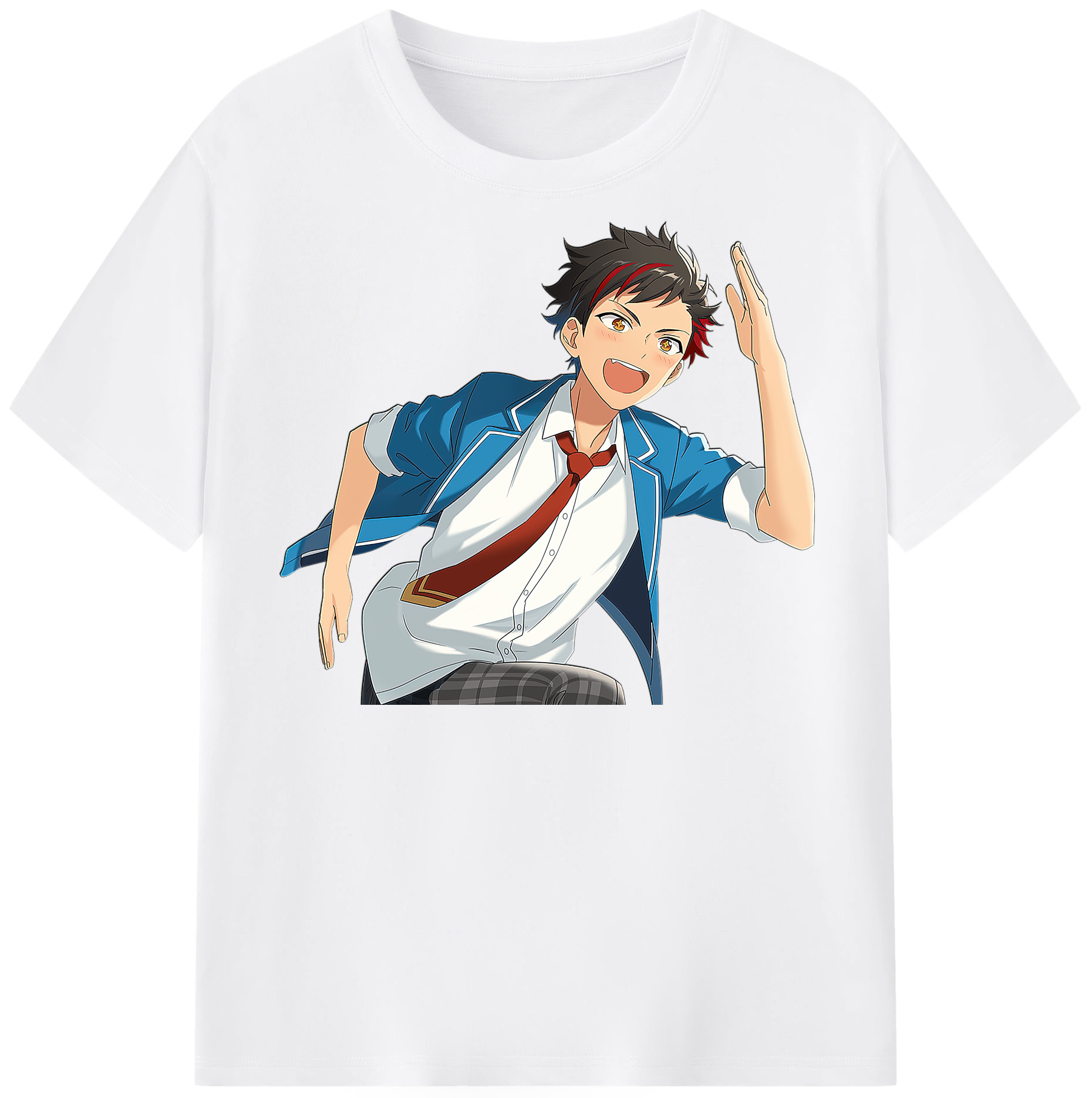 （画像用） あんさんぶるスターズ! Ensemble Stars 綿100％半袖Tシャツ（フロントプリント）
