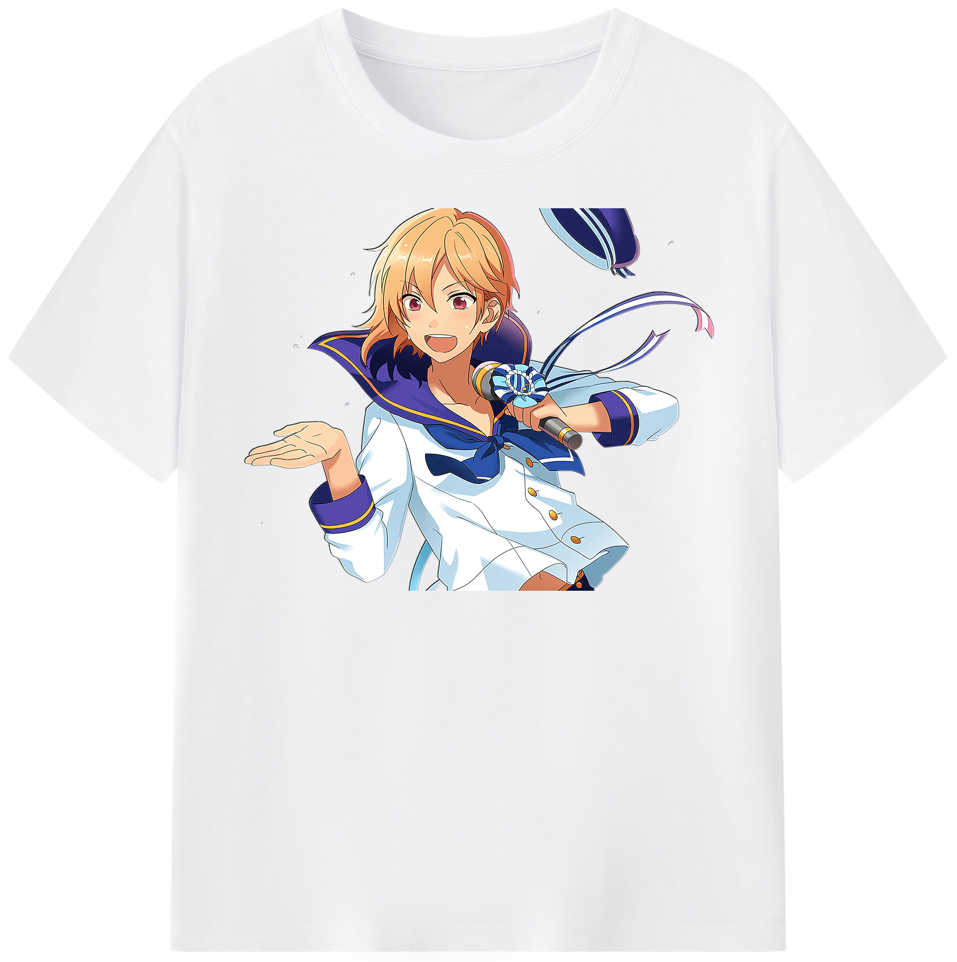 （画像用） あんさんぶるスターズ! Ensemble Stars 綿100％半袖Tシャツ（フロントプリント）